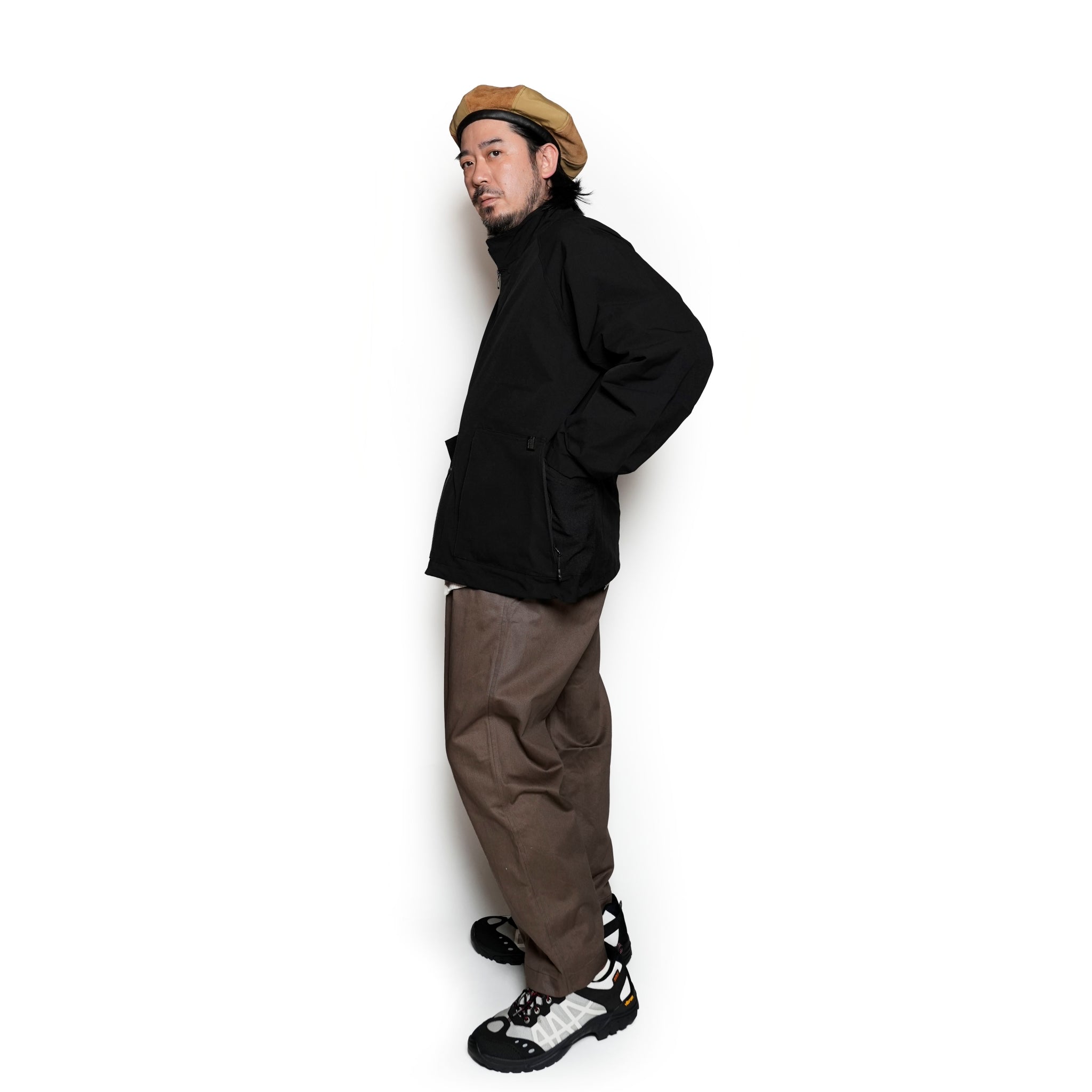 901T-1786 | BERG-6P JACKET  | Color:Black  |【QUOLT_クオルト】