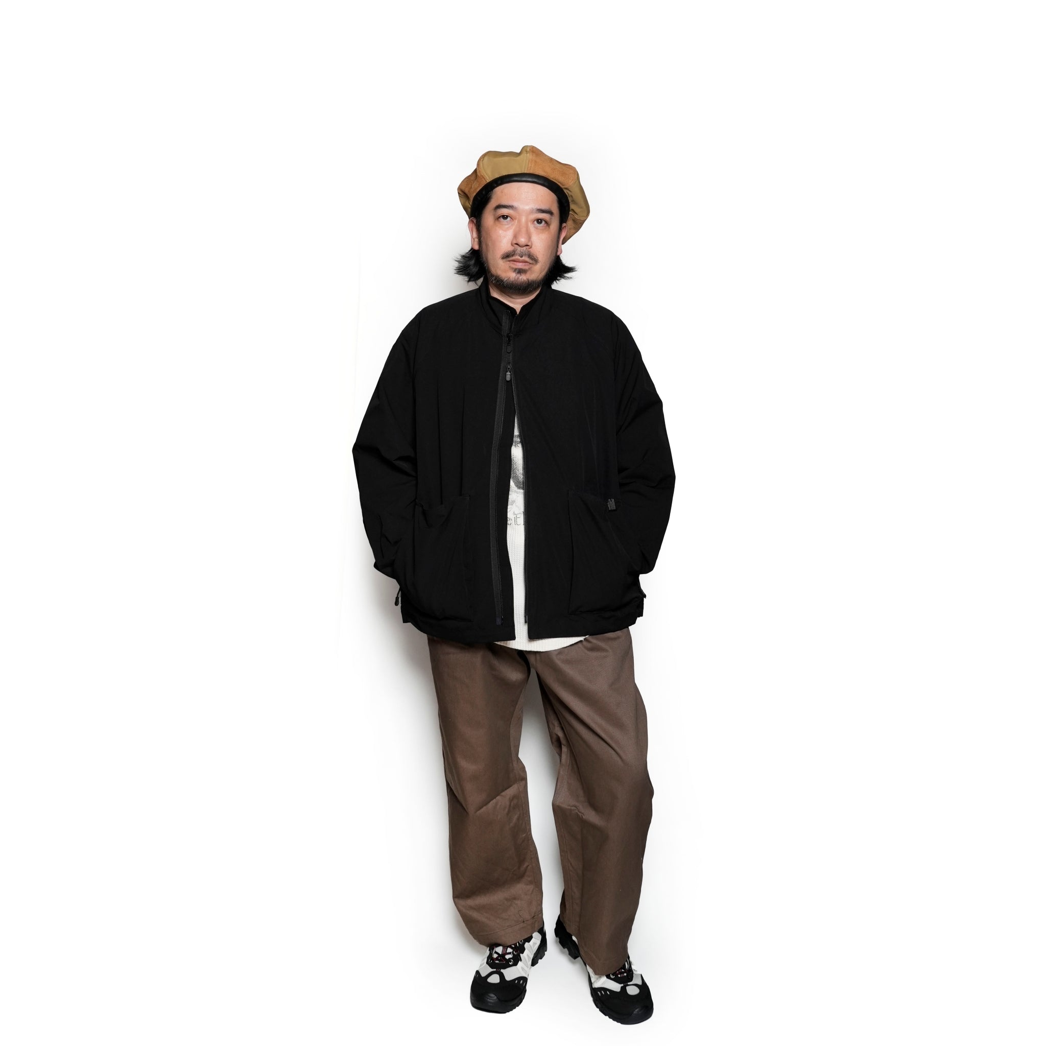 901T-1786 | BERG-6P JACKET  | Color:Black  |【QUOLT_クオルト】