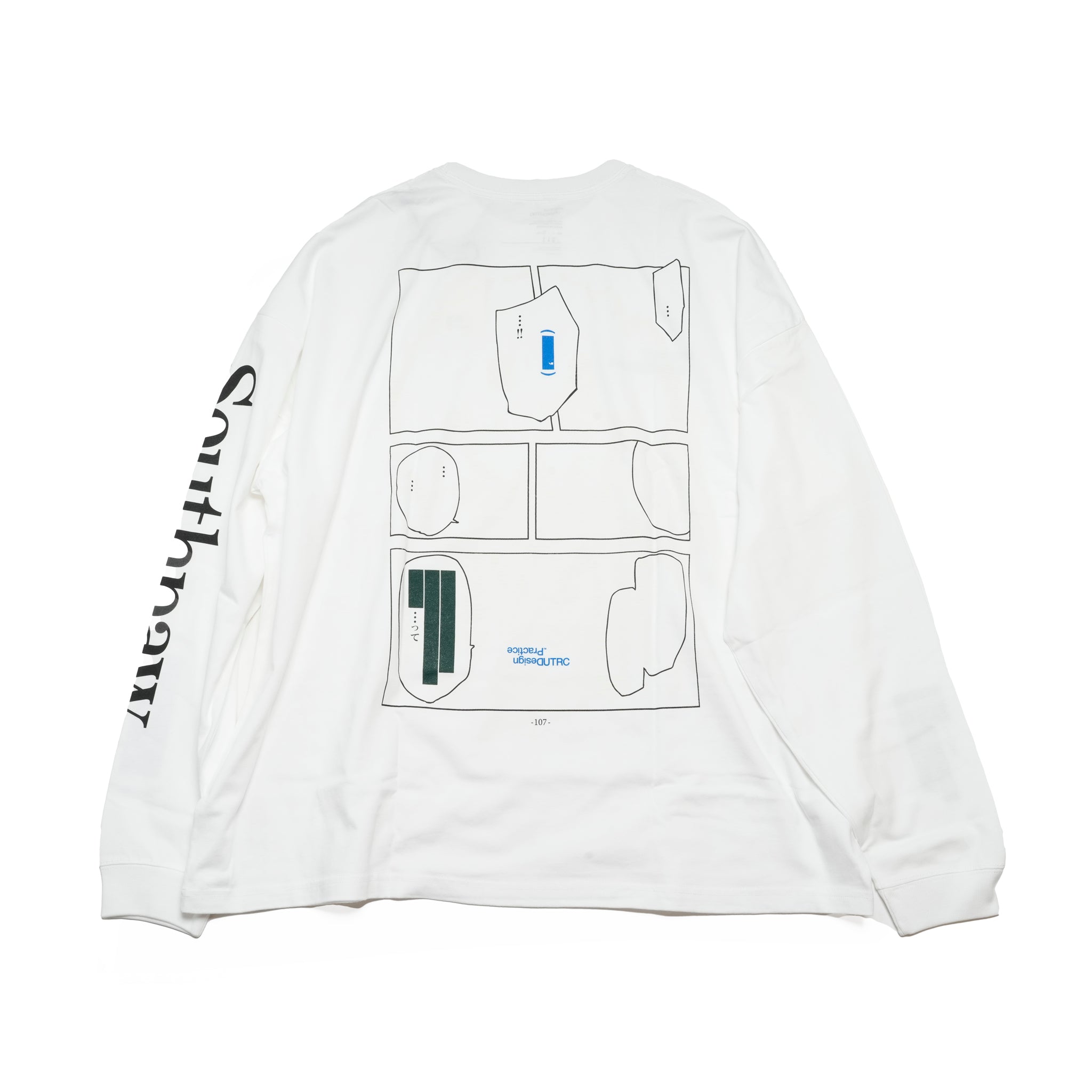 グラフィック tee L/S_1 | Color_Color: White | No__211_color: white【UNTRACE_アントレース】