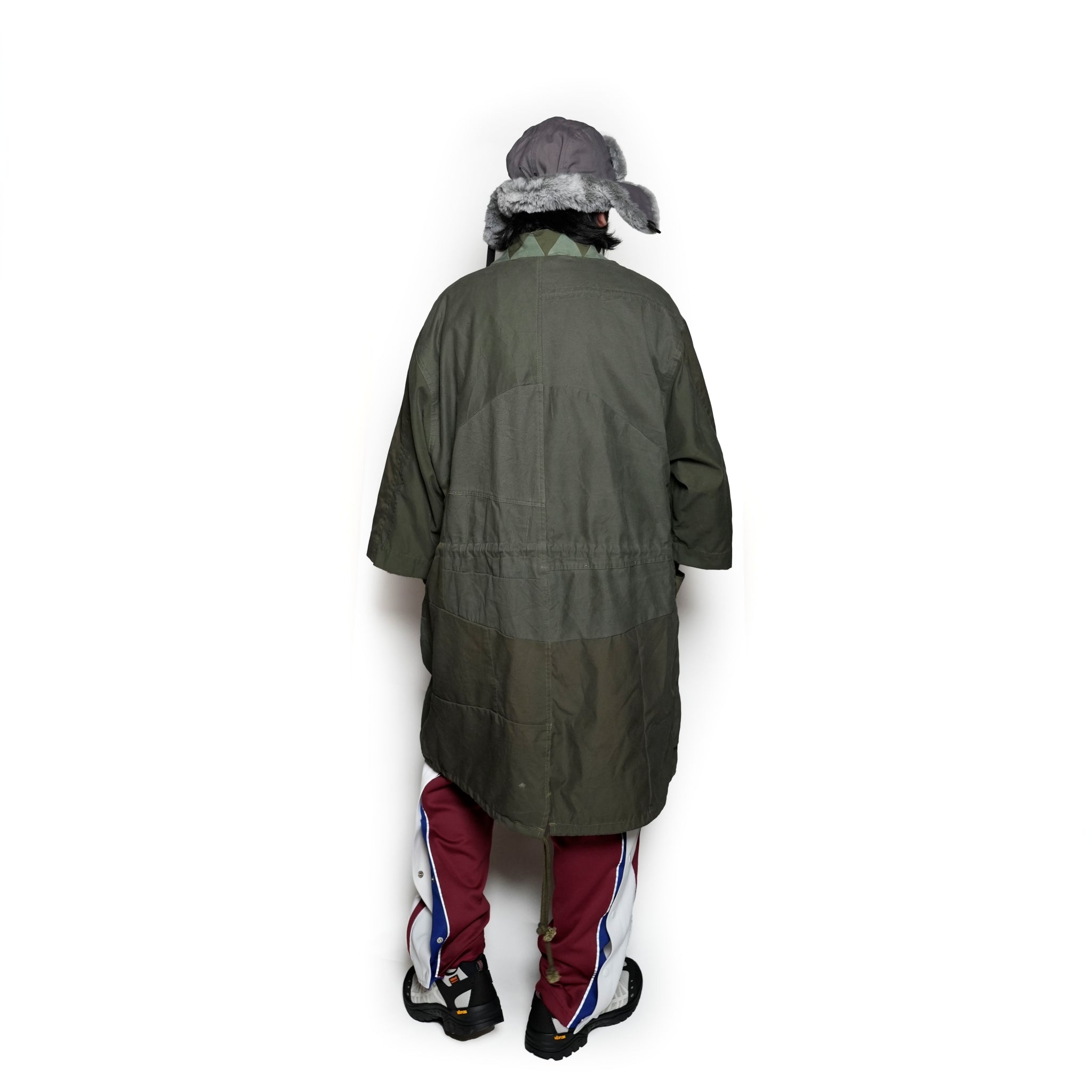 RJ2456003_01-ARMY | ZEN BARBARIAN COAT | Color:01-Army_C【NASNGWAM_ナスングワム】