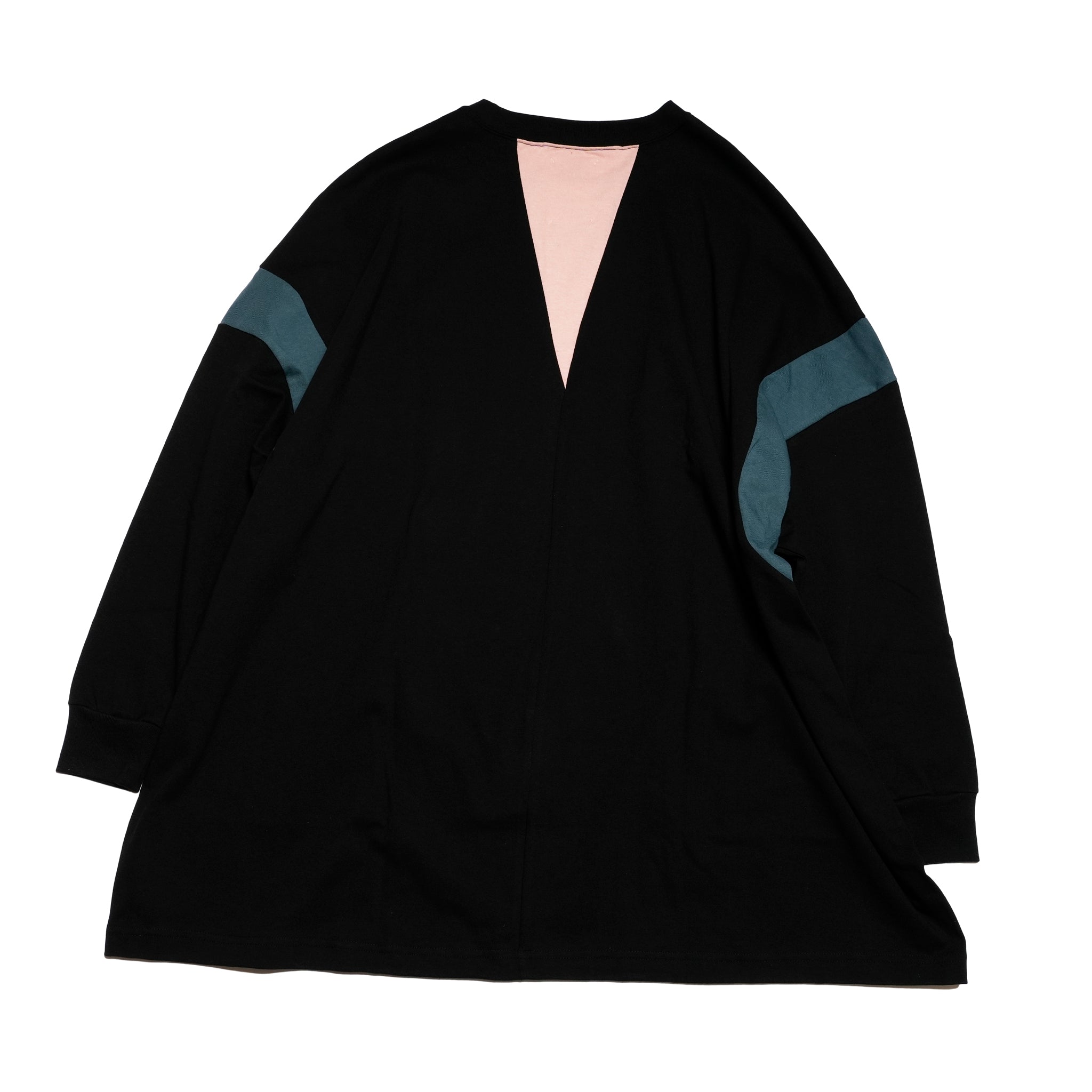 TALK ON YOUR BACK L/S T-SHIRT | Color_Black | No_sf25aw-19_black【STOF_ストフ】