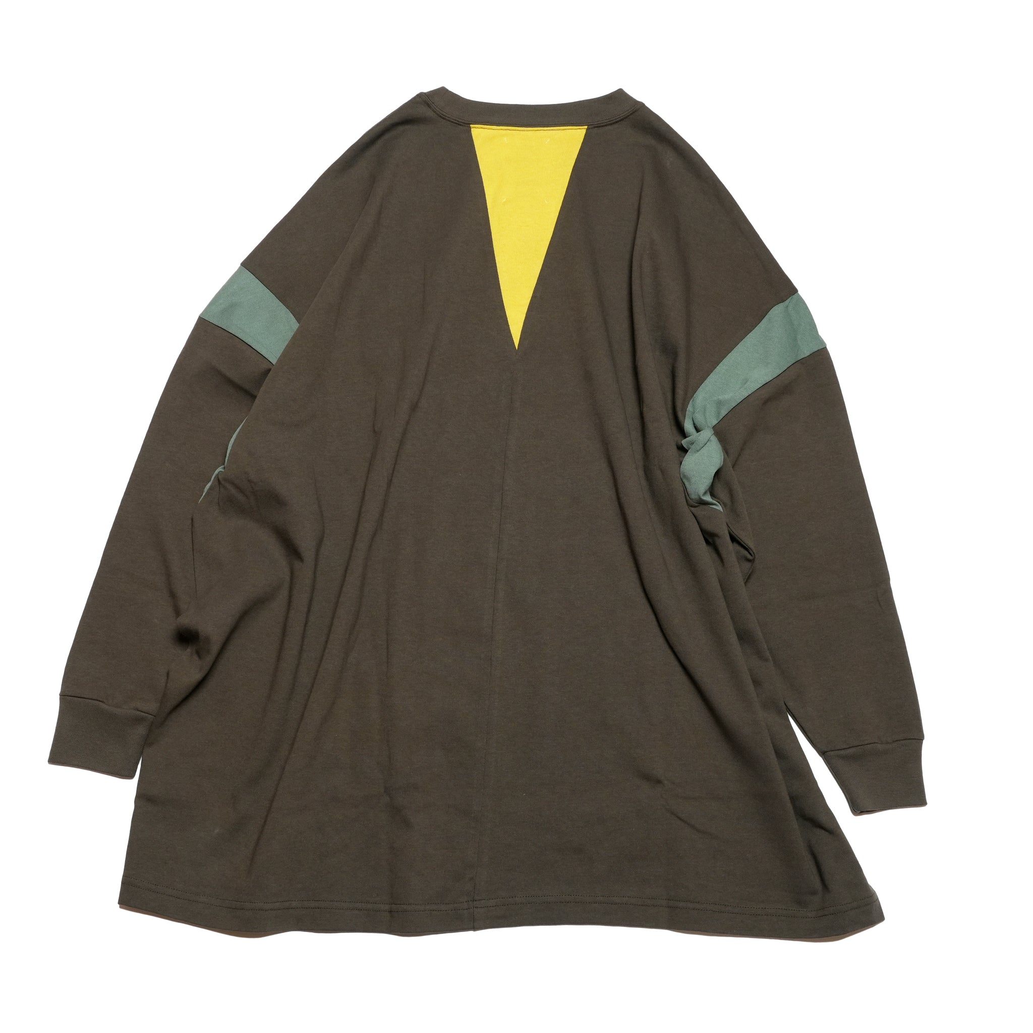 TALK ON YOUR BACK L/S T-SHIRT | Color_Charcoal | No_sf25aw-19_charcoal【STOF_ストフ】