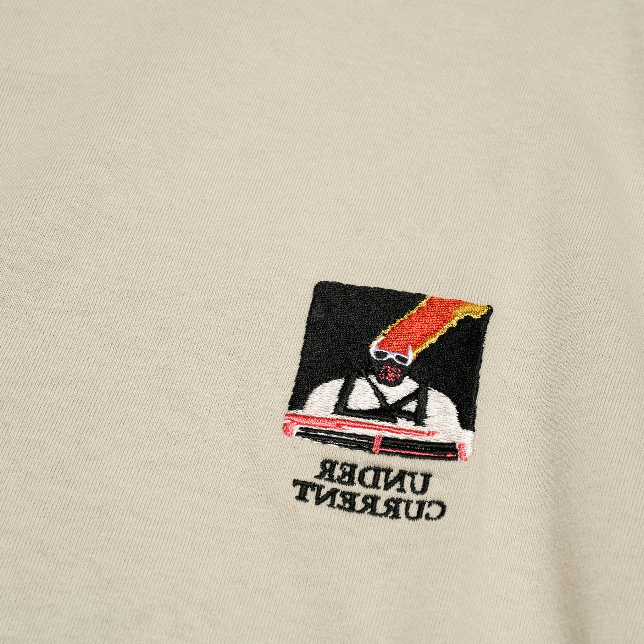 TALK ON YOUR BACK L/S T-SHIRT | Color_G Beige | No_sf25aw-19_g beige【STOF_ストフ】