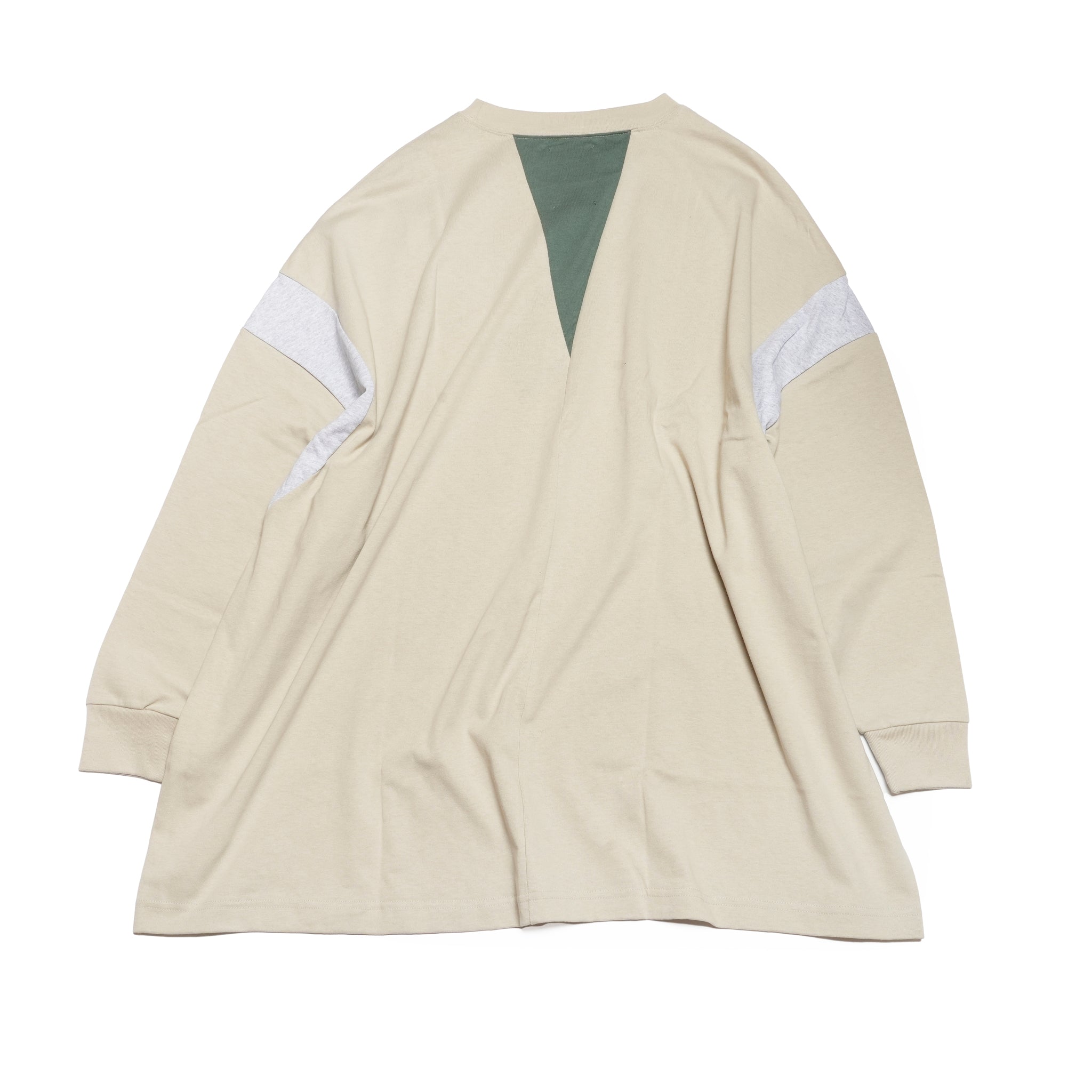 TALK ON YOUR BACK L/S T-SHIRT | Color_G Beige | No_sf25aw-19_g beige【STOF_ストフ】
