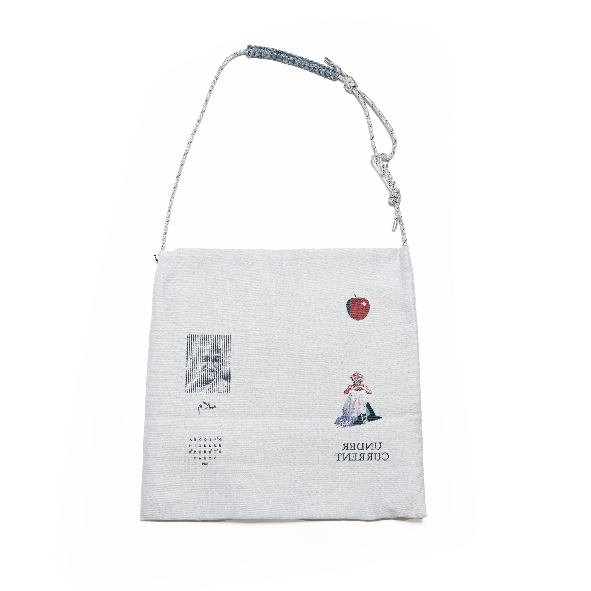 FLAGMENTS MIX RECORD BAG | Color_White | No_sf25aw-22_white【STOF_ストフ】
