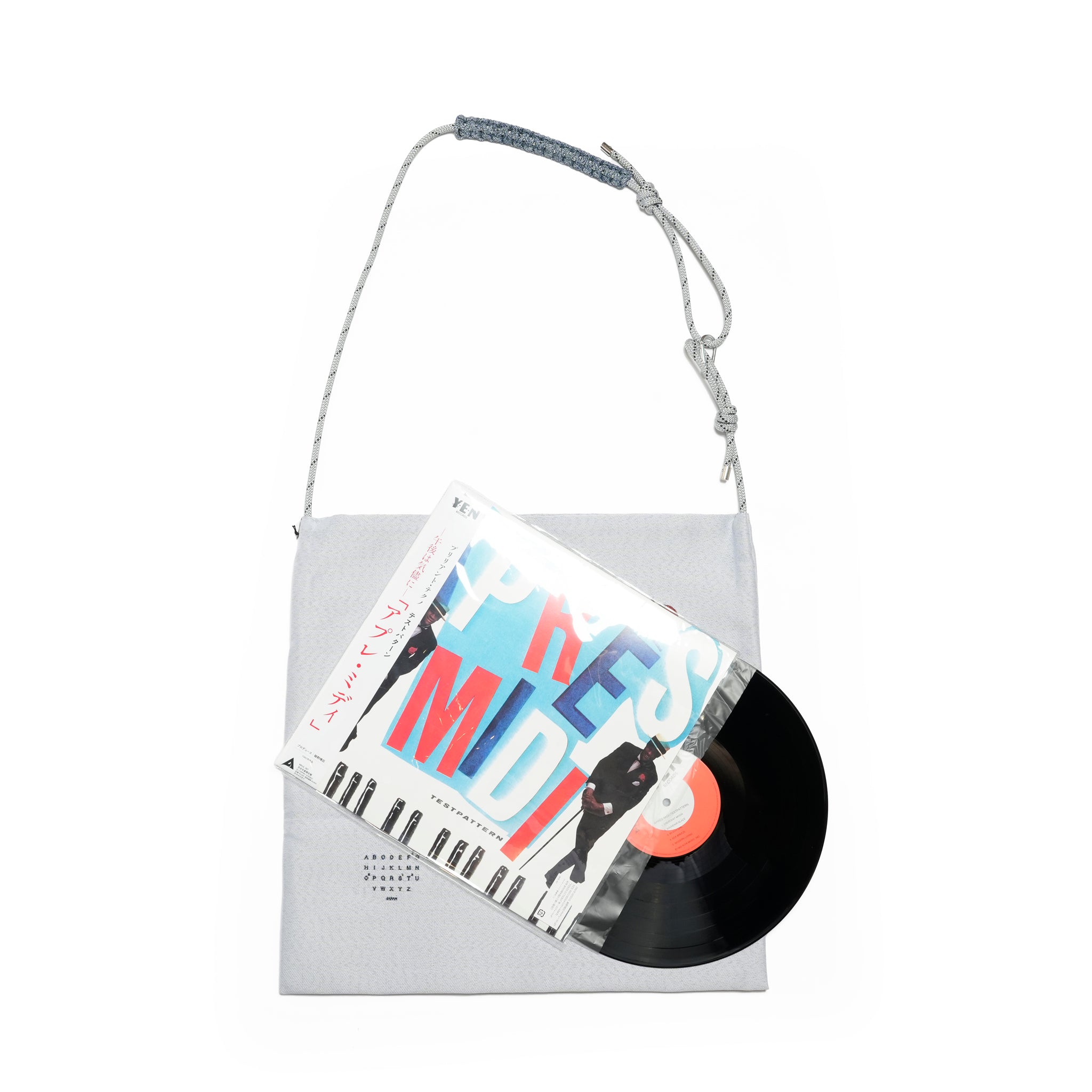 FLAGMENTS MIX RECORD BAG | Color_White | No_sf25aw-22_white【STOF_ストフ】