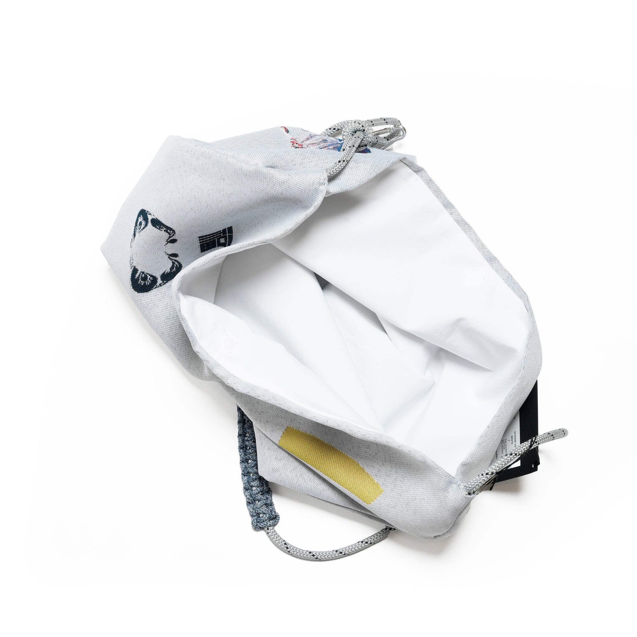 FLAGMENTS MIX RECORD BAG | Color_White | No_sf25aw-22_white【STOF_ストフ】