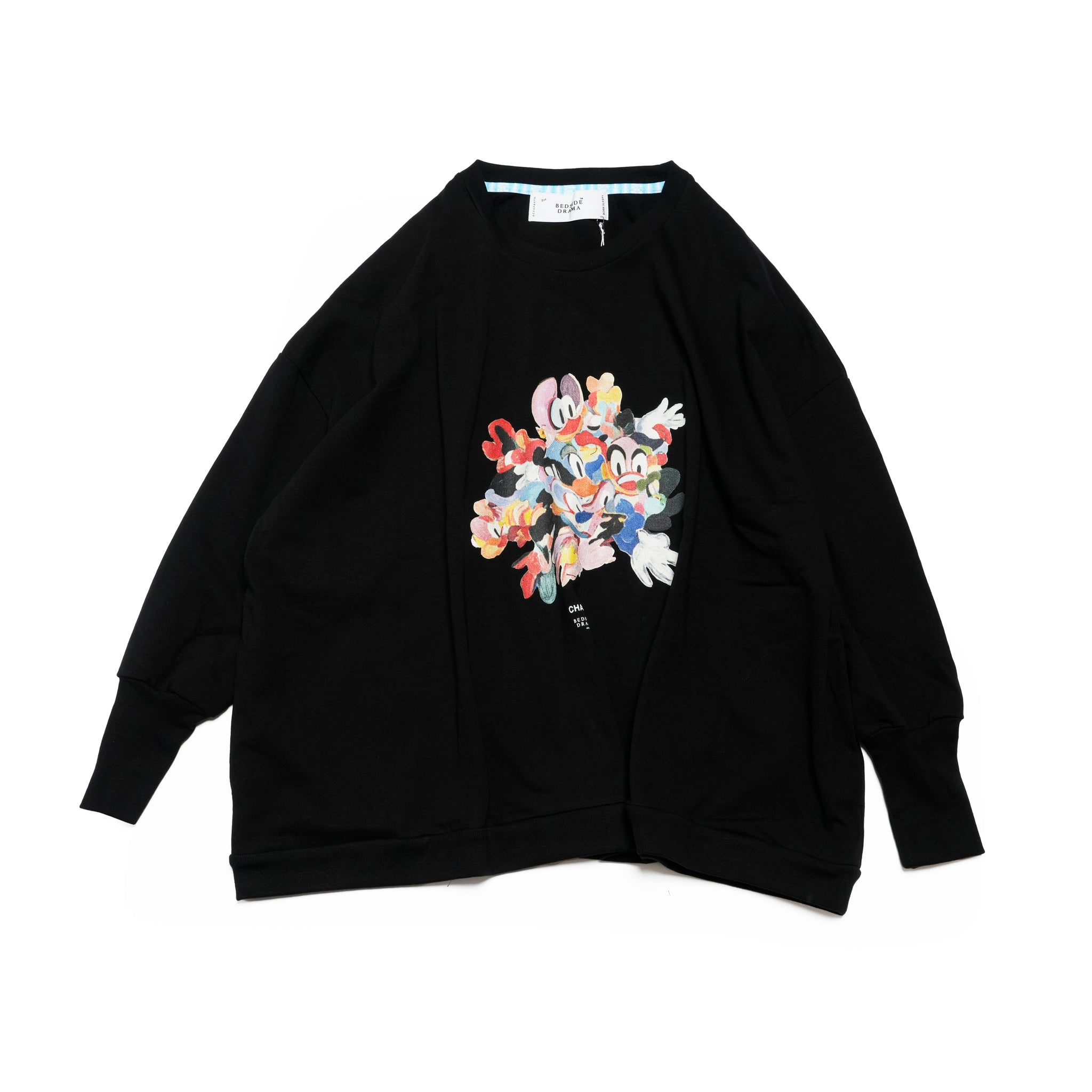 CHAO:S HEAD Wide Pullover | Color_Black | No_bsd25aw-20b_black【BEDSIDEDRAMA_ベッドサイドドラマ】