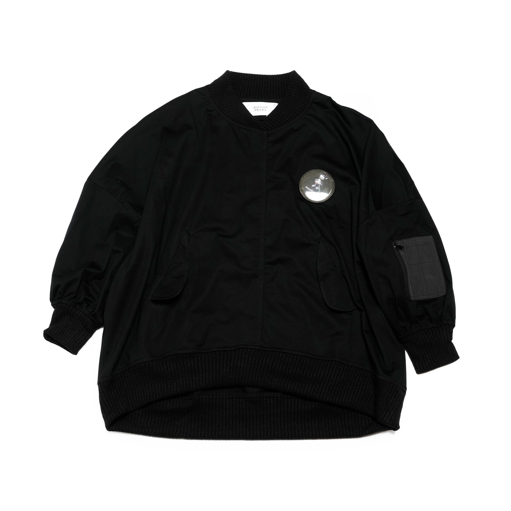 MA-1 Pullover | Color_Black | No_bsd25aw-14_black【BEDSIDEDRAMA_ベッドサイドドラマ】