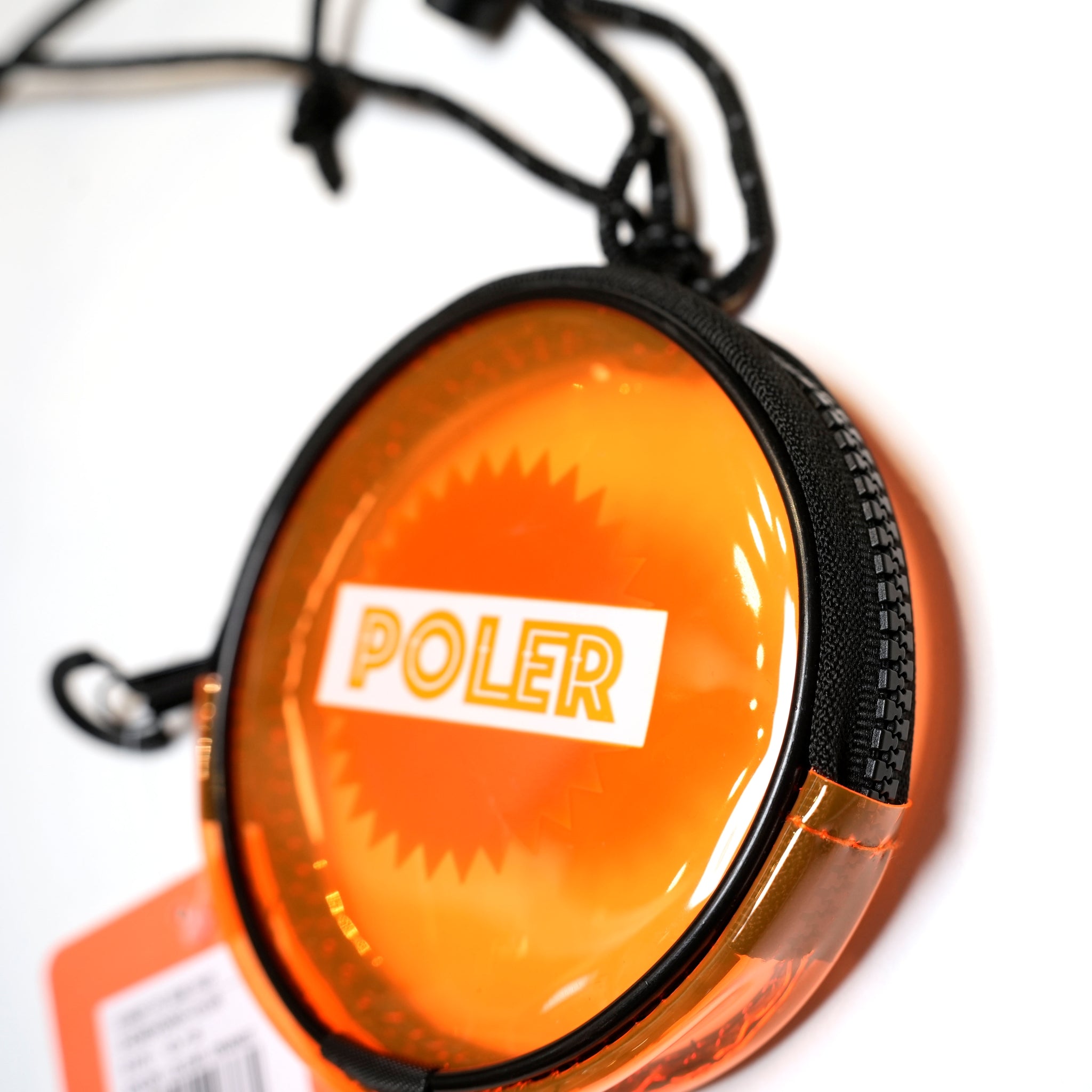 HIGH&DRY PVC ROUND POUCH | Color:Clear Orange【POLER_ポーラー】【ネコポス選択可能】