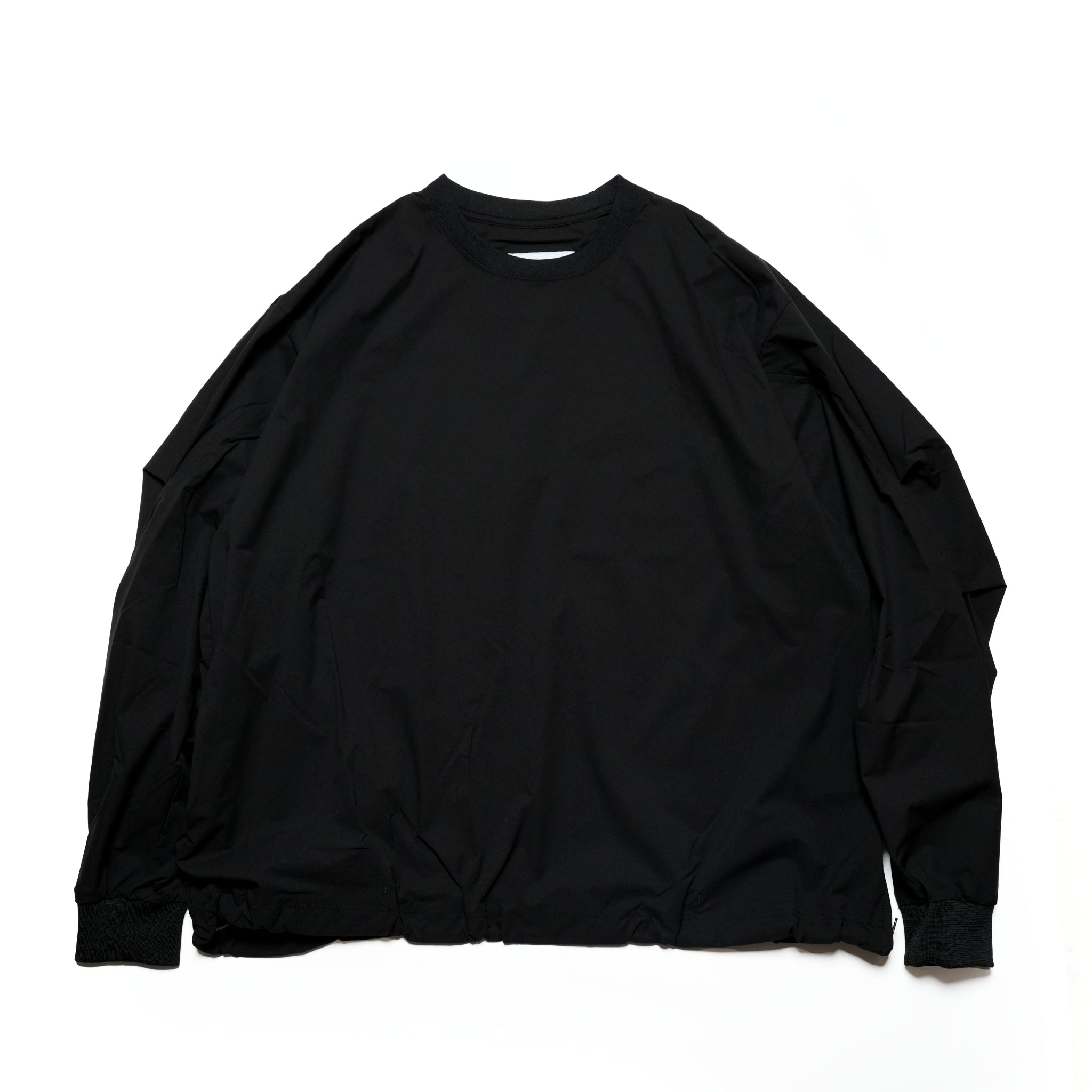 -123 | スモック L/S | Color:Black【UNTRACE_アントレース】