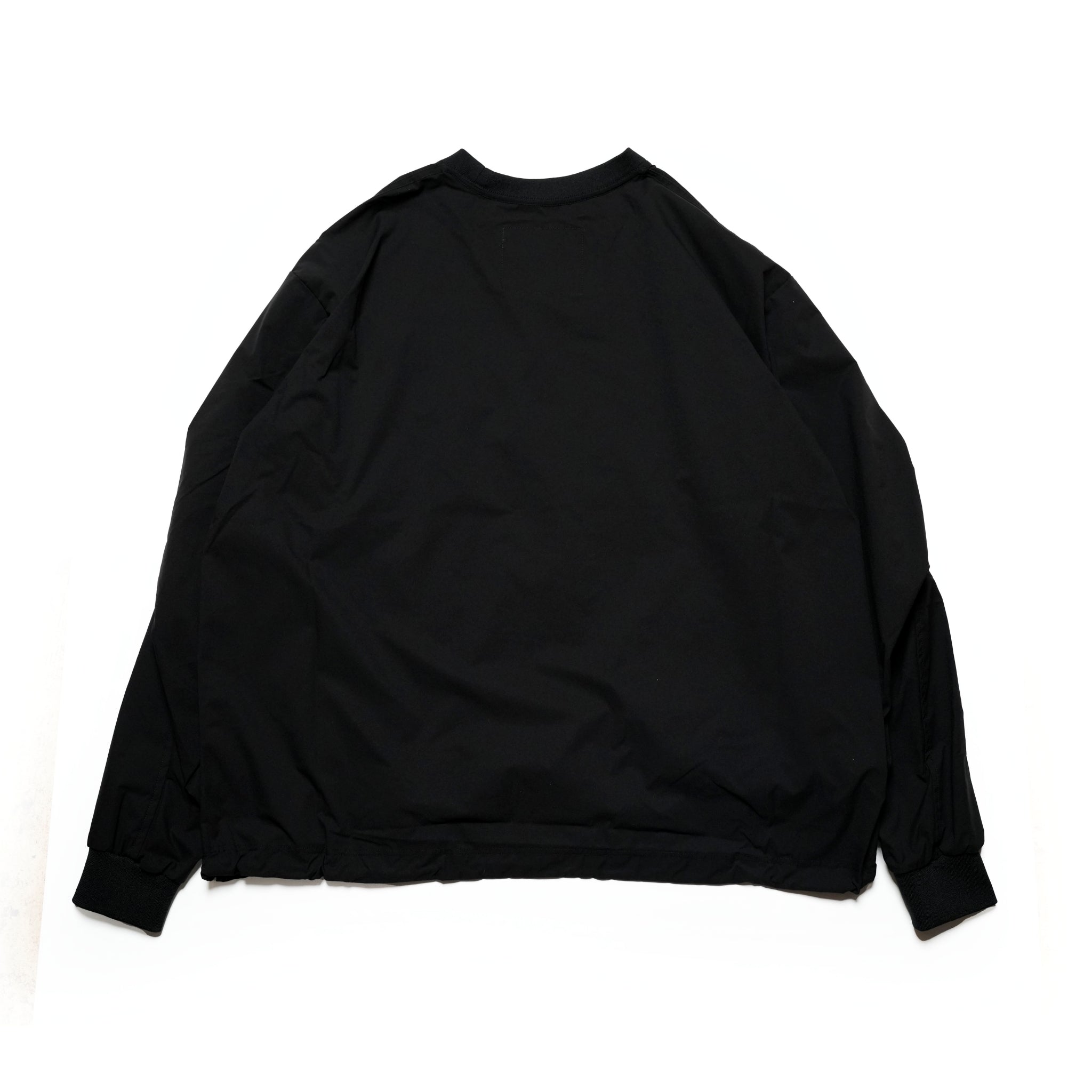 -123 | スモック L/S | Color:Black【UNTRACE_アントレース】