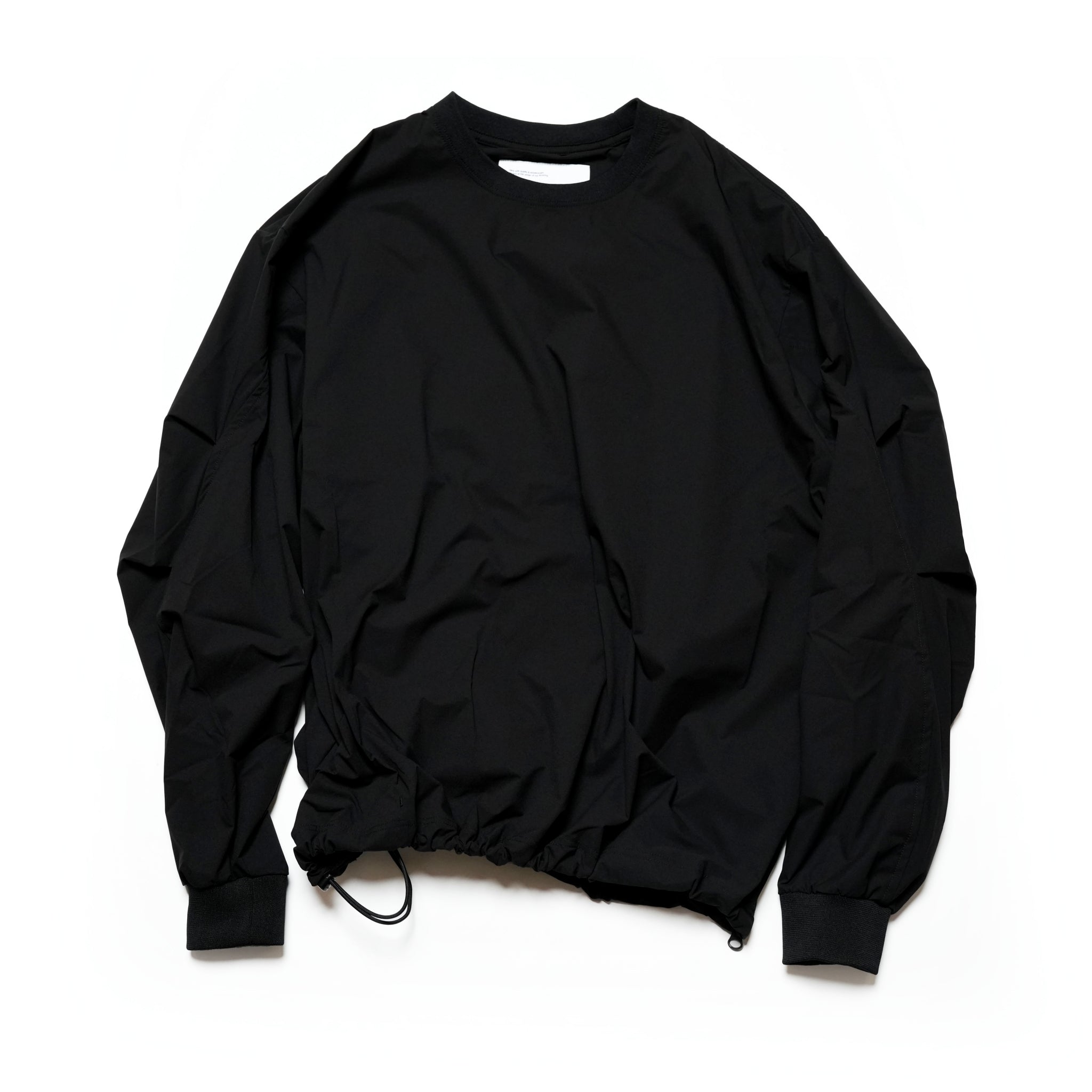 -123 | スモック L/S | Color:Black【UNTRACE_アントレース】