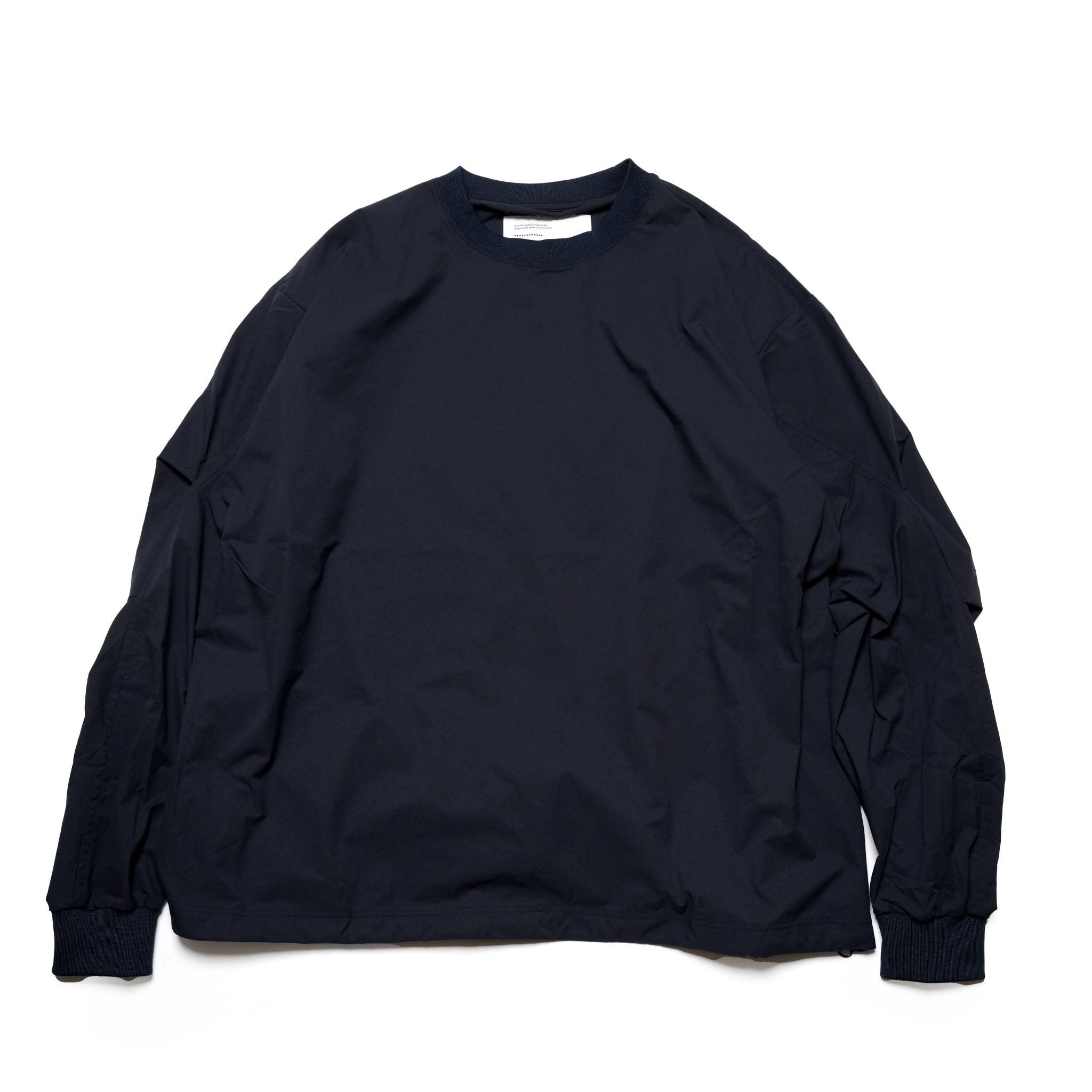 -123 | スモック L/S | Color:Dark Navy【UNTRACE_アントレース】