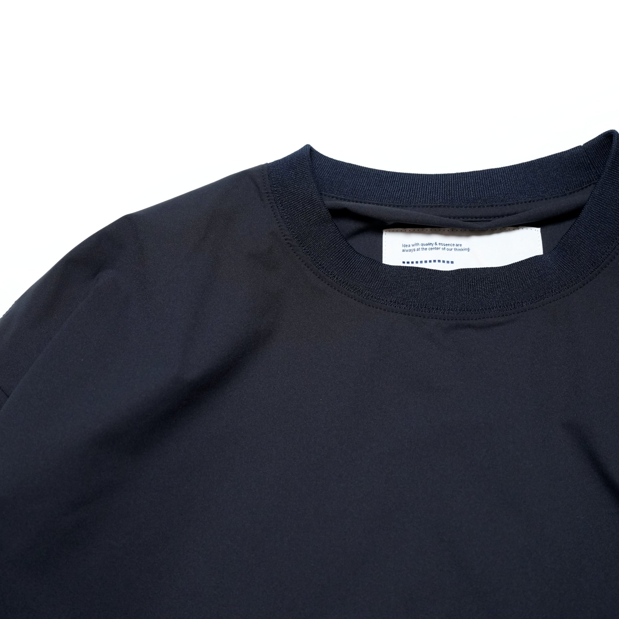 -123 | スモック L/S | Color:Dark Navy【UNTRACE_アントレース】