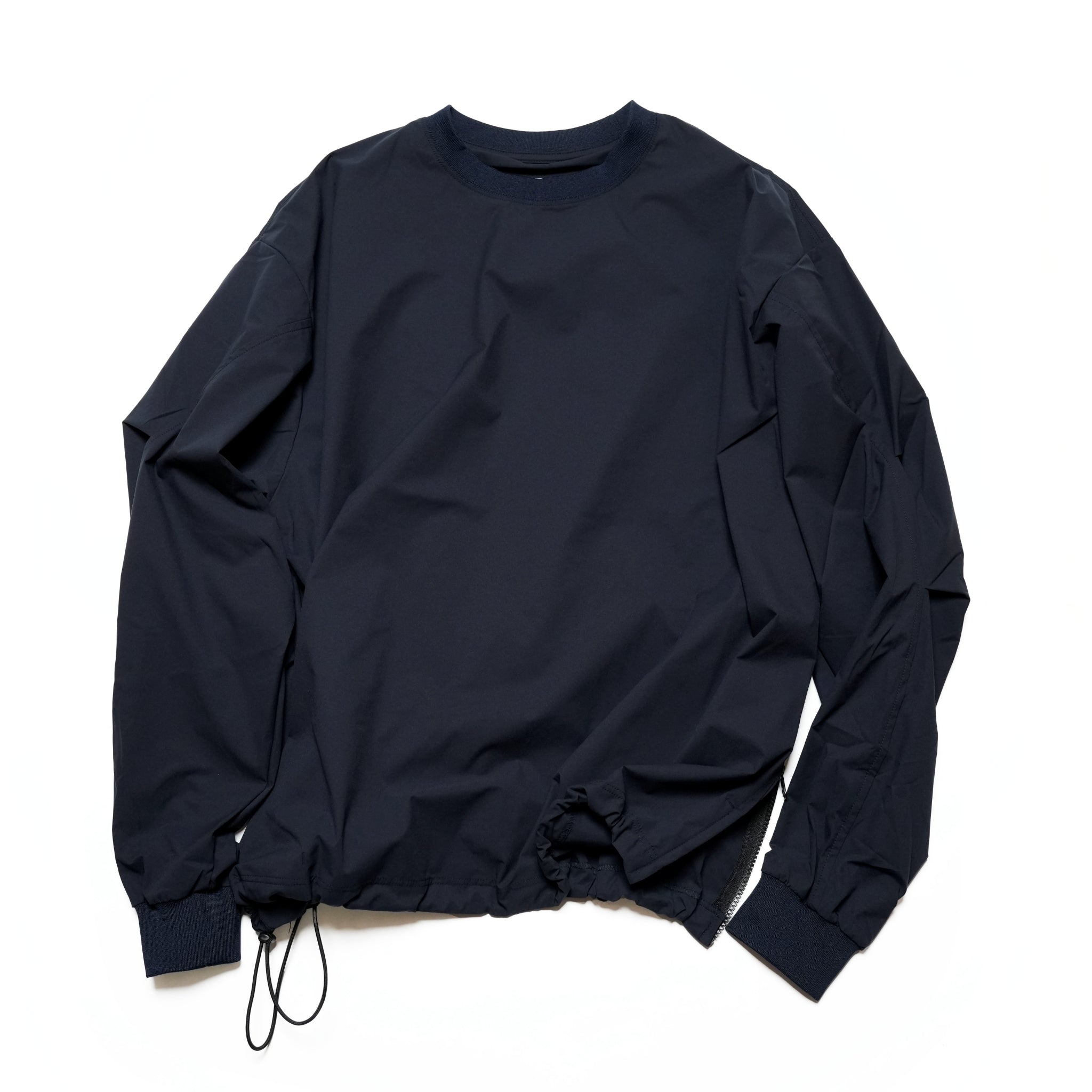 123 | スモック L/S | Color:Dark Navy【UNTRACE_アントレース】