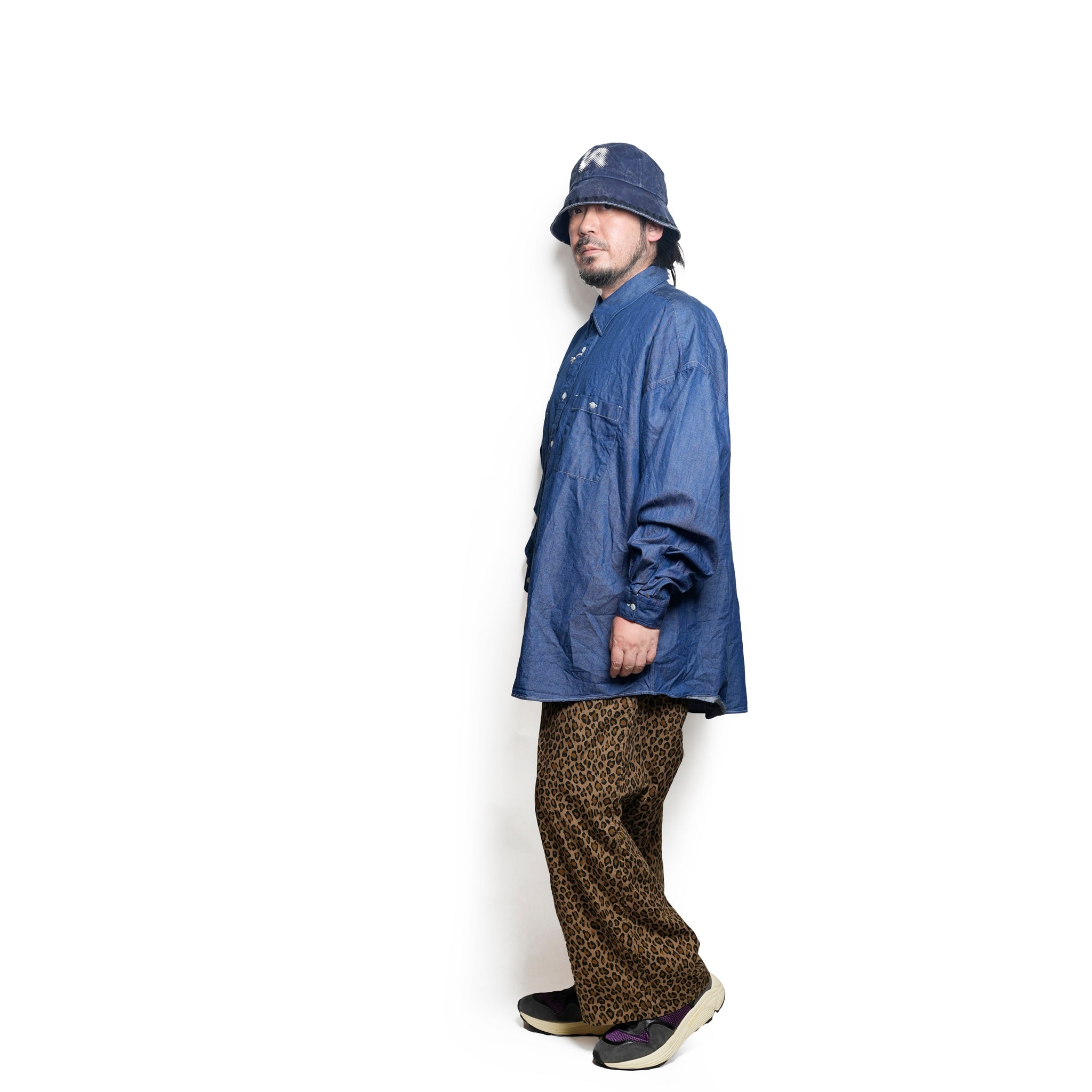 BAKER PANTS-RIP STOP | Color_Leopard | No_bp-03_leopard【CATTA_カッタ】