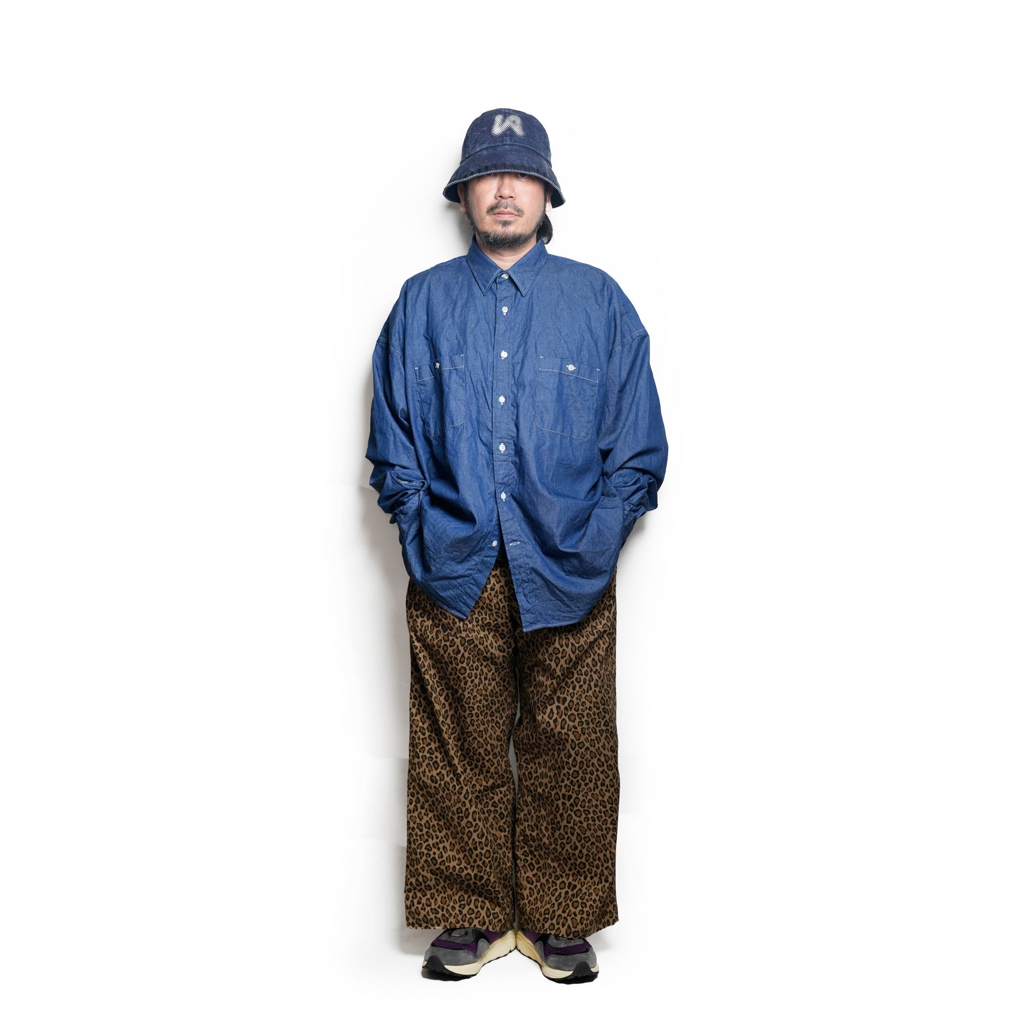 BAKER PANTS-RIP STOP | Color_Leopard | No_bp-03_leopard【CATTA_カッタ】