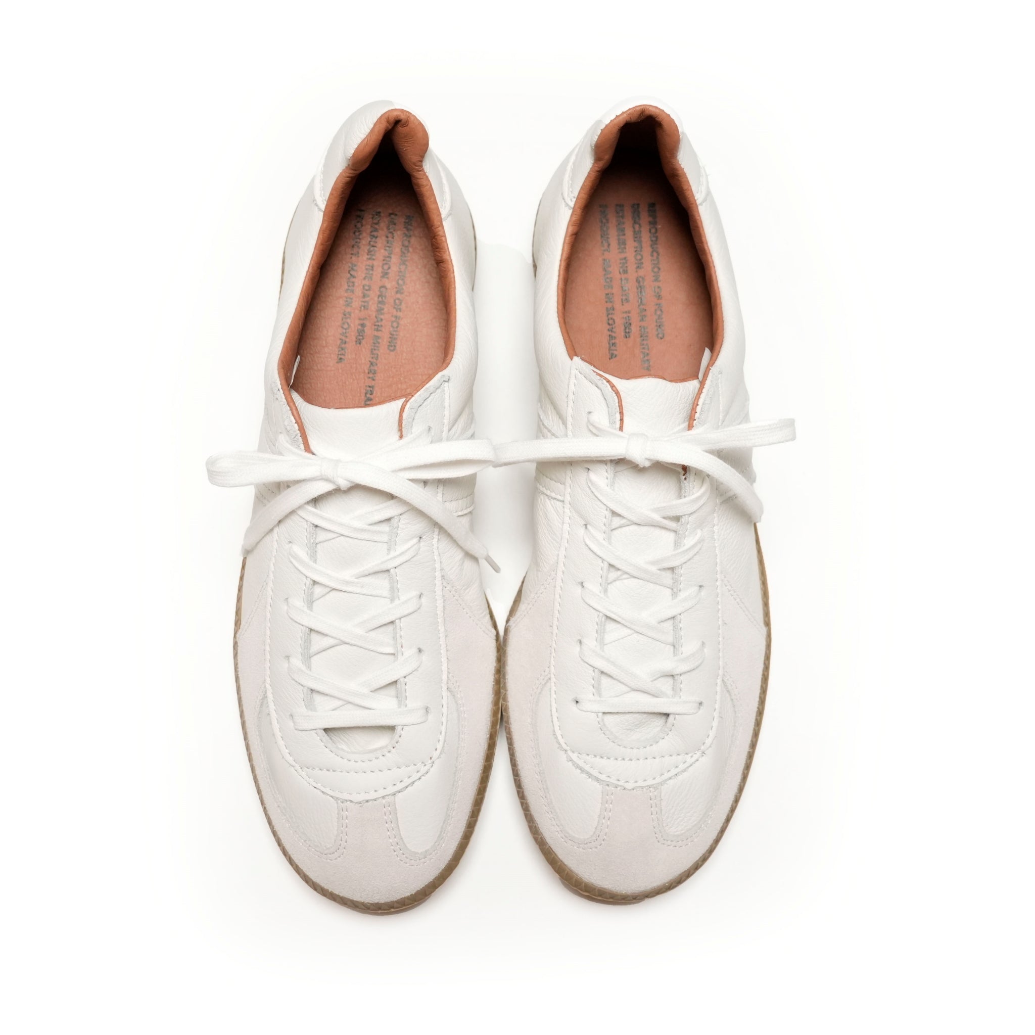 1700L_White | GERMAN MILITARY TRAINER | Color:White【REPRODUCTION OF FOUND_リプロダクションオブファウンド】