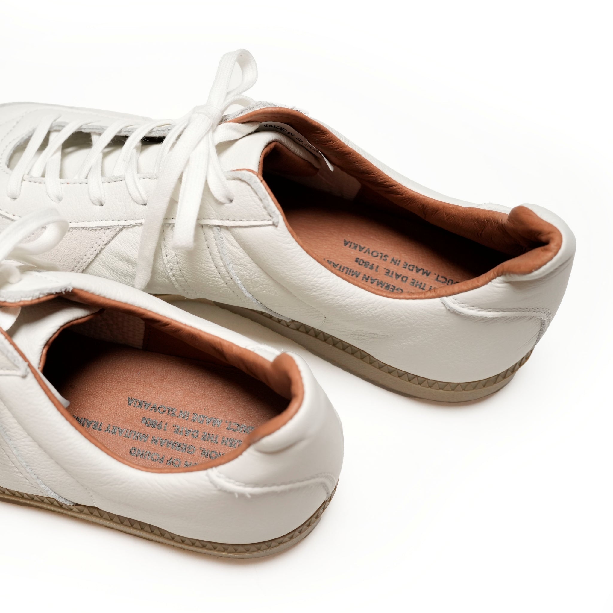 1700L_White | GERMAN MILITARY TRAINER | Color:White【REPRODUCTION OF FOUND_リプロダクションオブファウンド】