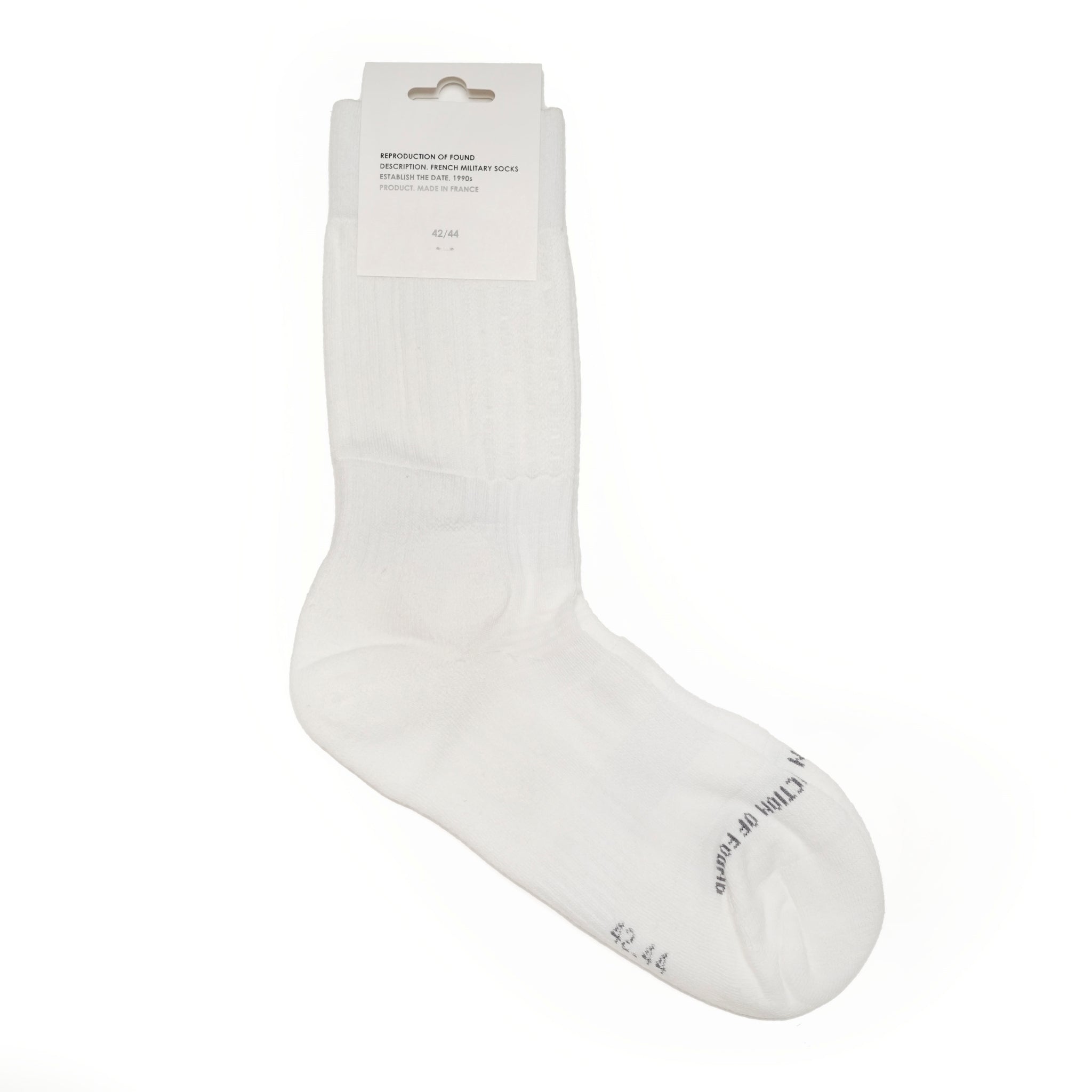 118729455i | FRENCH MILITARY SOCKS | Color:White【REPRODUCTION OF FOUND_リプロダクションオブファウンド】