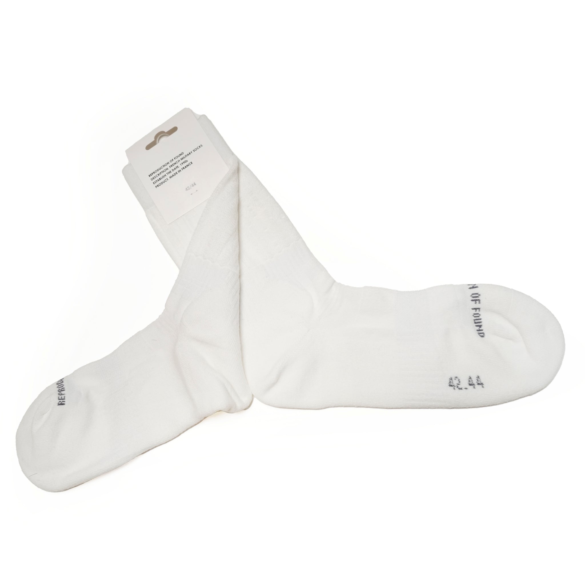 118729455i | FRENCH MILITARY SOCKS | Color:White【REPRODUCTION OF FOUND_リプロダクションオブファウンド】