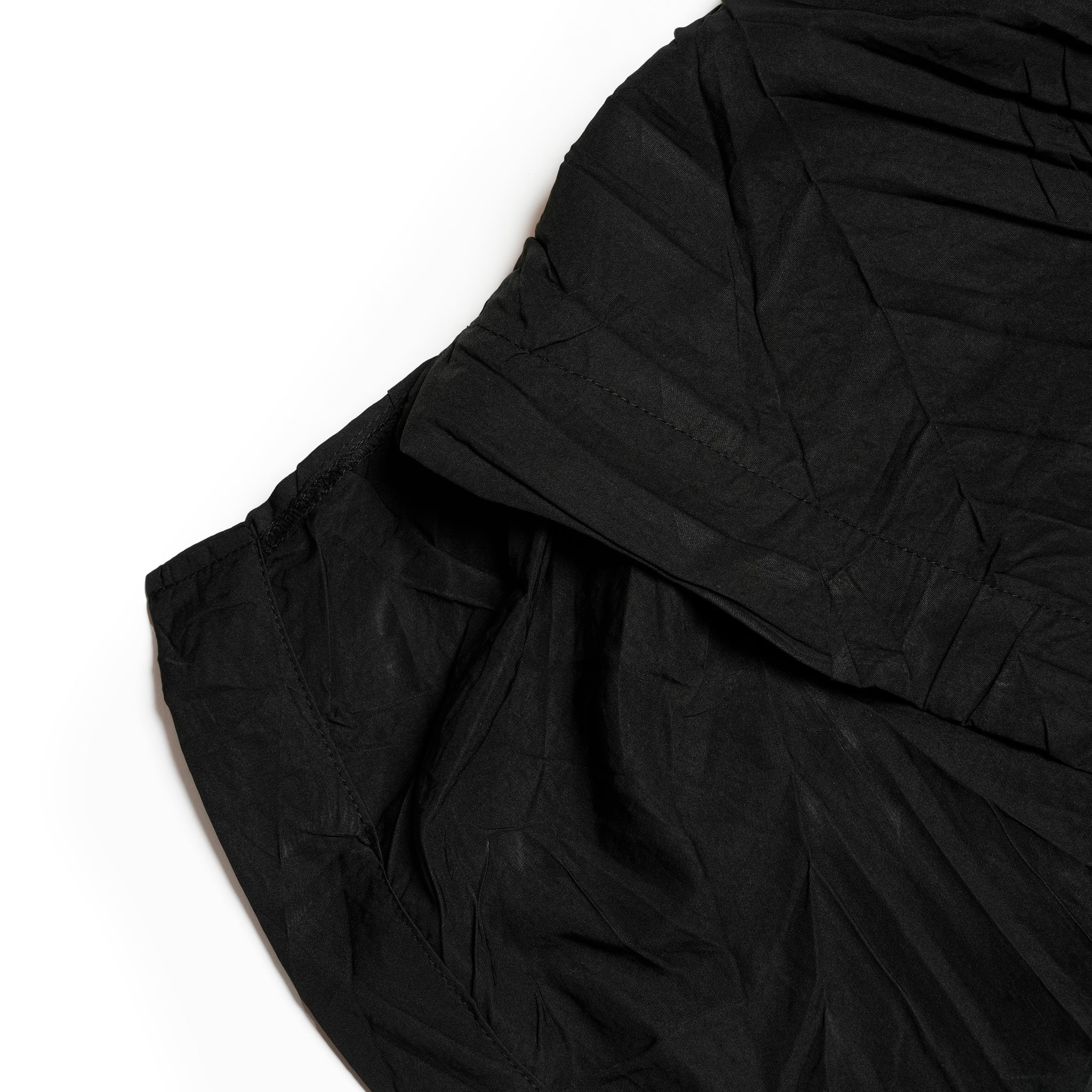 Seivson x (A)crypsis® Spring/Summer Air-Fold Shirt - BLACK COLOR: BLACK | Size:Free【(A)CRYPSIS®】【SEIVSON_セイヴソン】