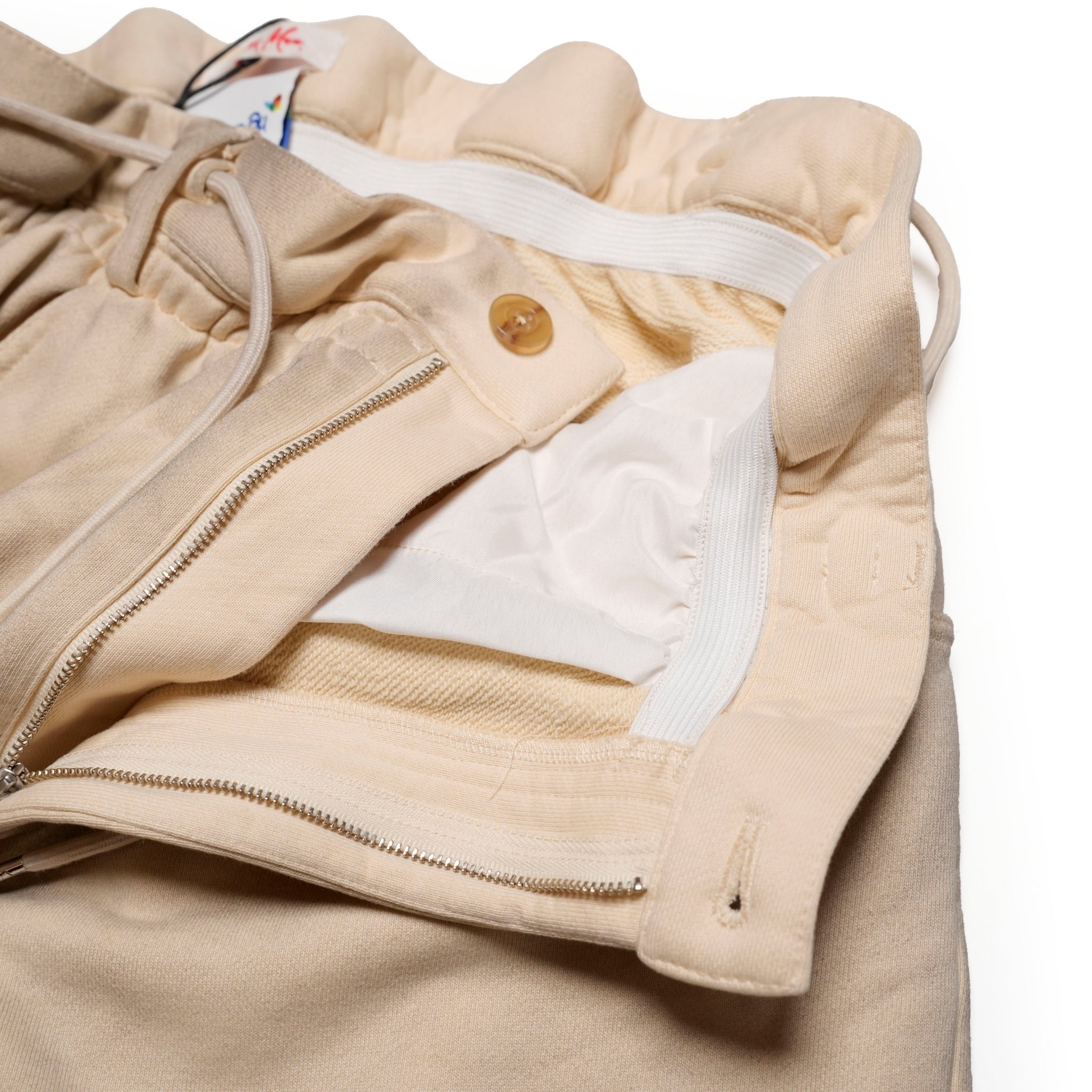 Pla24awcol3-2_Dirty beige | x SYU.Man illustrator pants | Color:Dirty Beige【PLATEAU STUDIO_プラトー スタジオ】