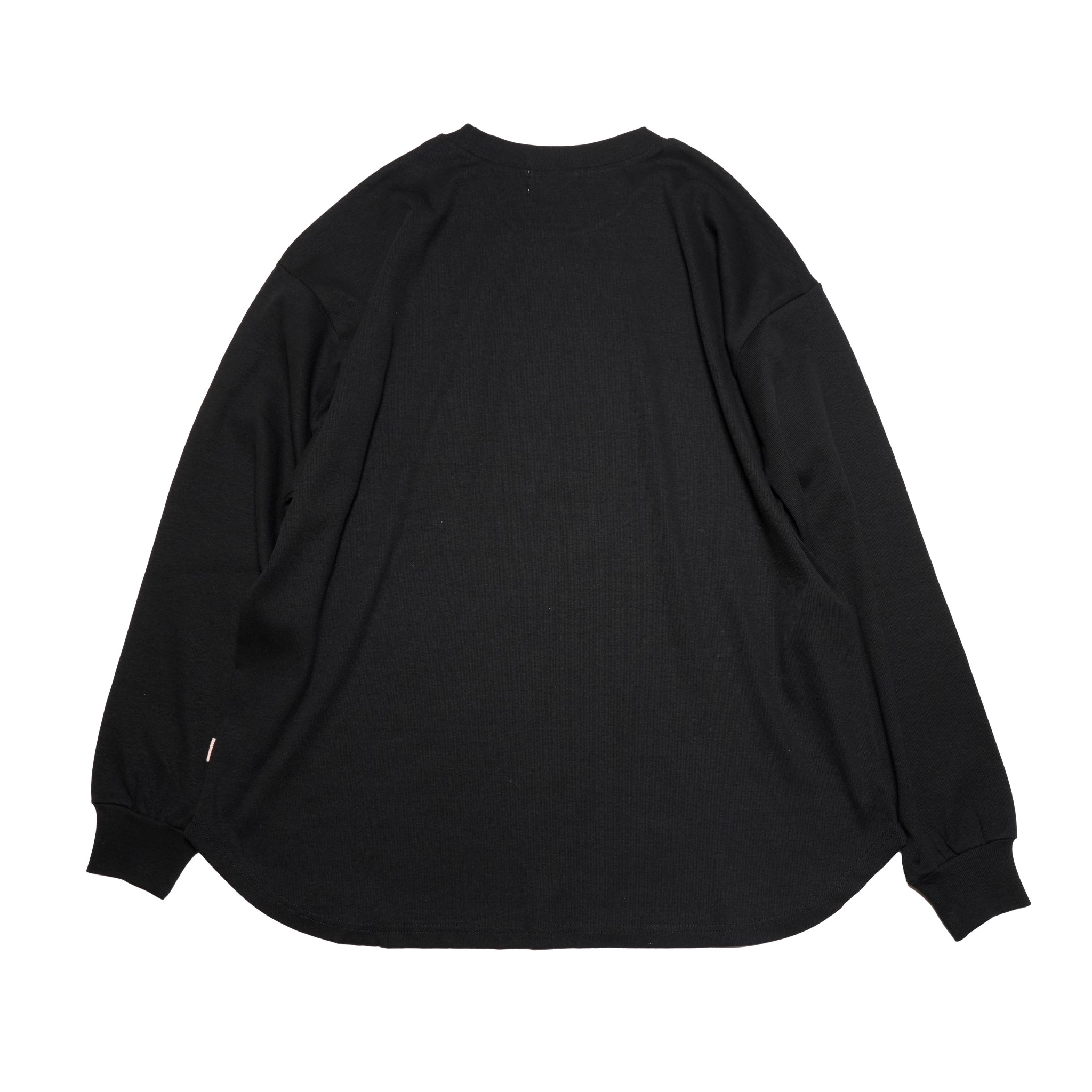 High Stretch RIB Long Sleeve | Black【AMBERGLEAM_アンバーグリーム】| 1215141111