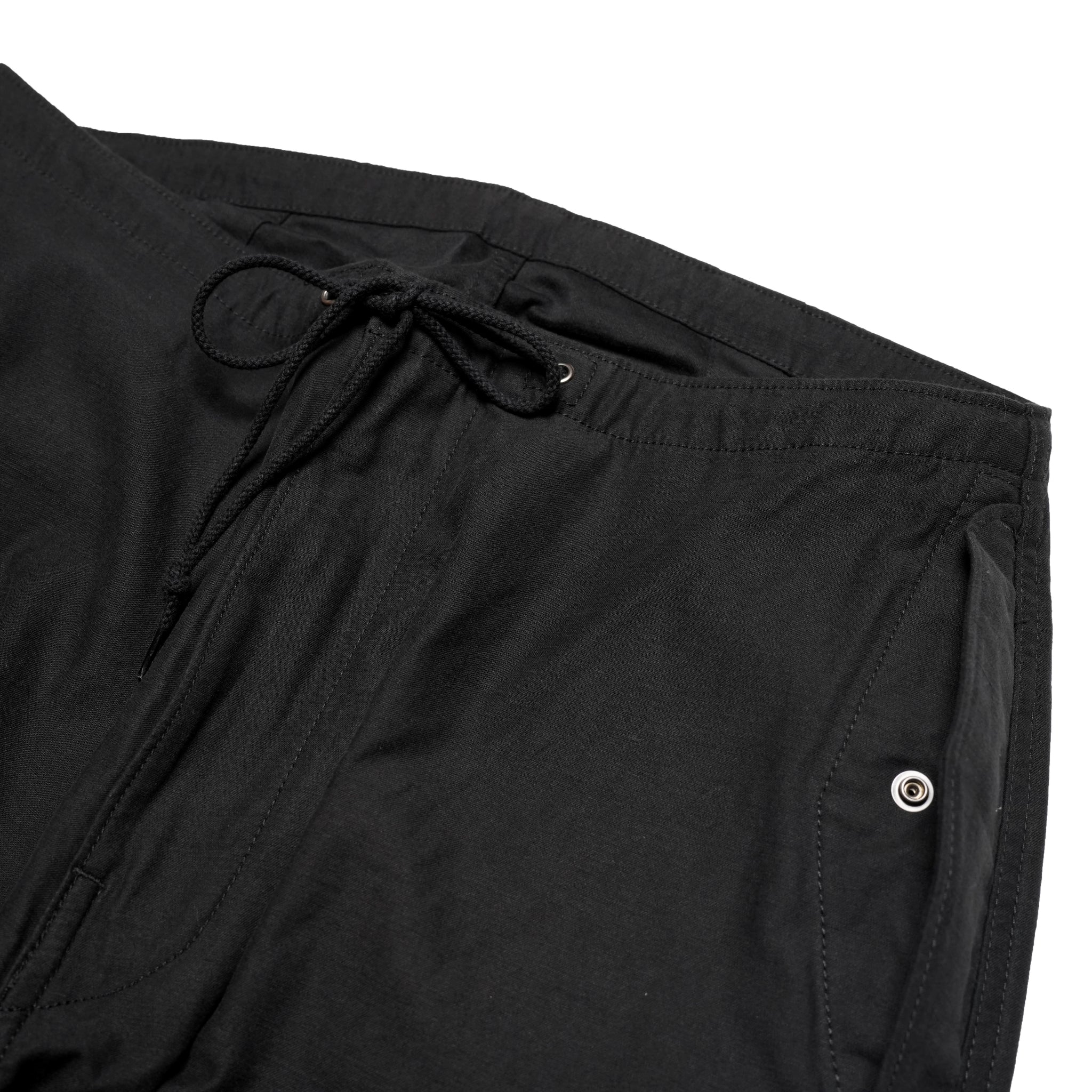 AM-2455001_Black | Back Satin Cargo Pants | Color:Black【ARMY TWILL_アーミーツイル】