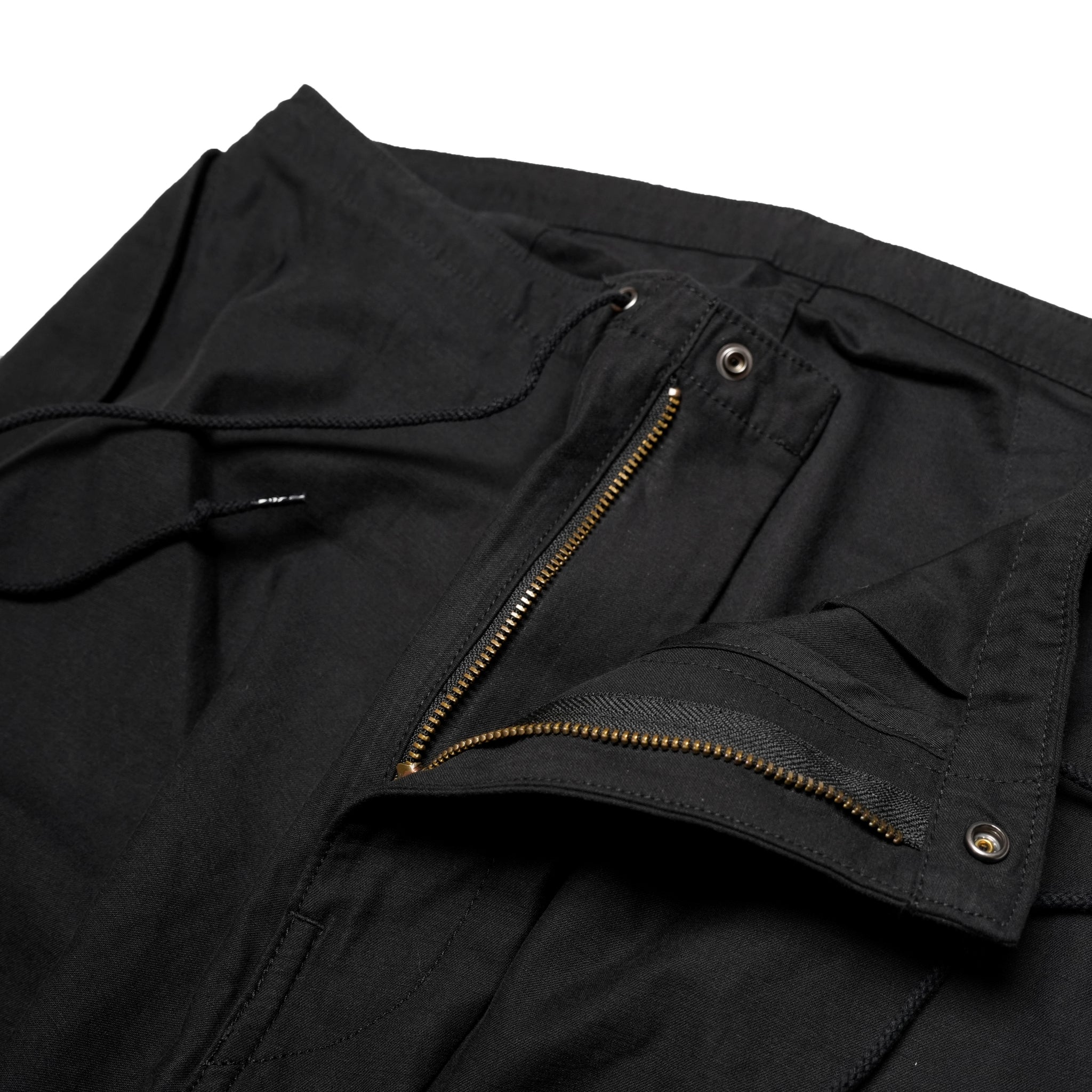 AM-2455001_Black | Back Satin Cargo Pants | Color:Black【ARMY TWILL_アーミーツイル】