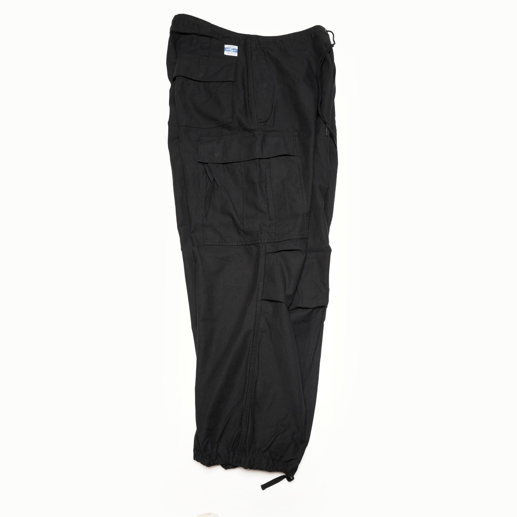 AM-2455001_Black | Back Satin Cargo Pants | Color:Black【ARMY TWILL_アーミーツイル】