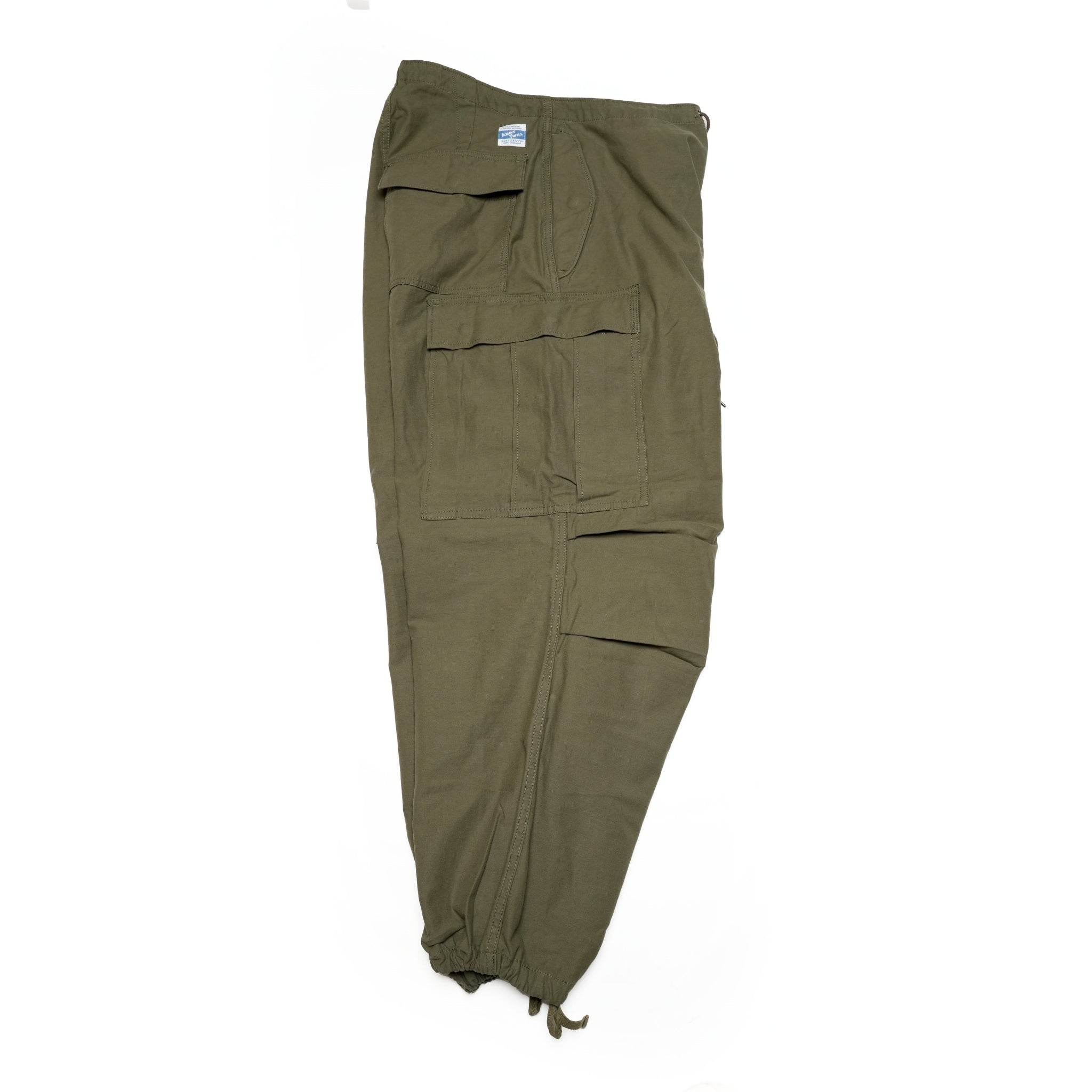 AM-2455001_Khaki | Back Satin Cargo Pants | Color:Khaki【ARMY TWILL_アーミーツイル】