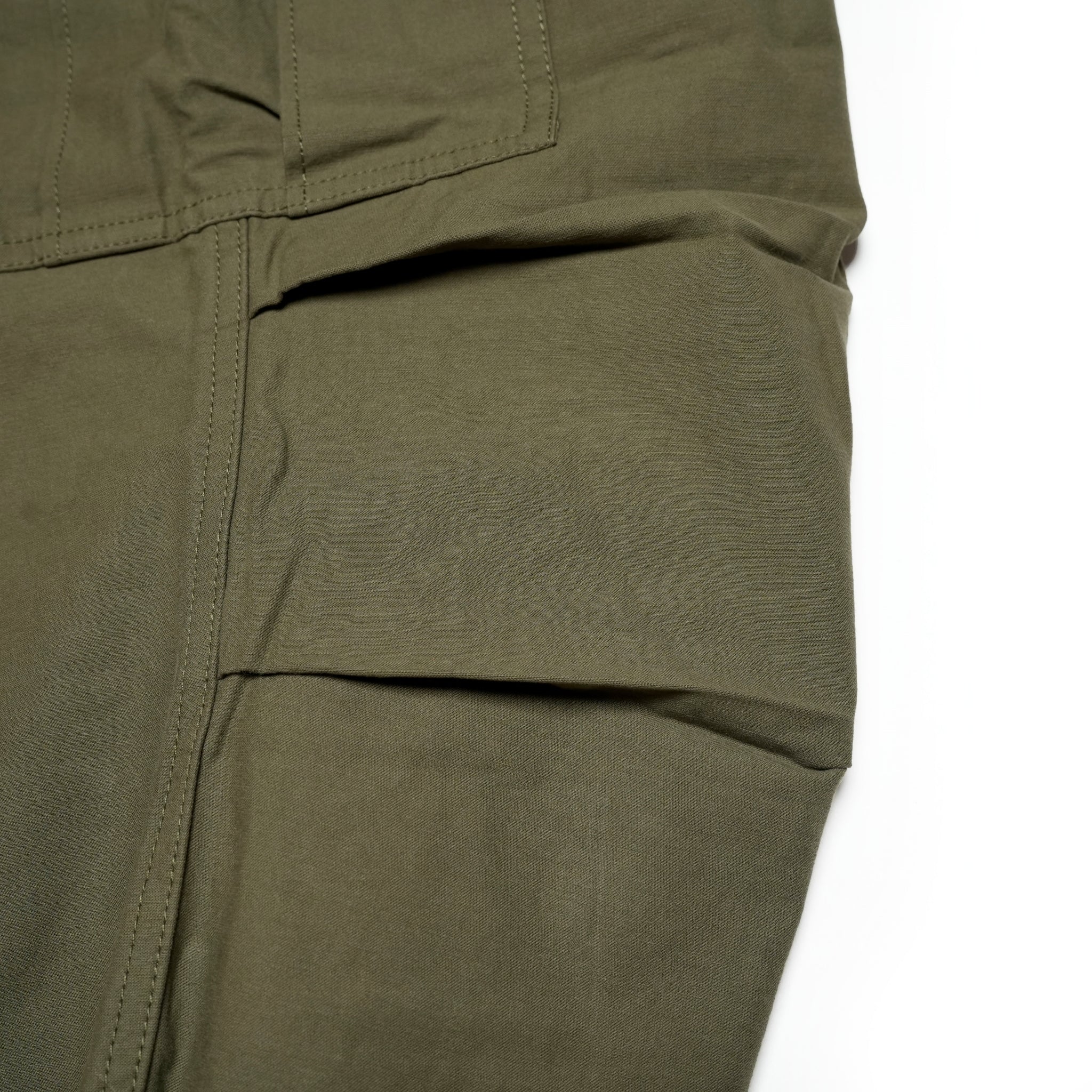 AM-2455001_Khaki | Back Satin Cargo Pants | Color:Khaki【ARMY TWILL_アーミーツイル】