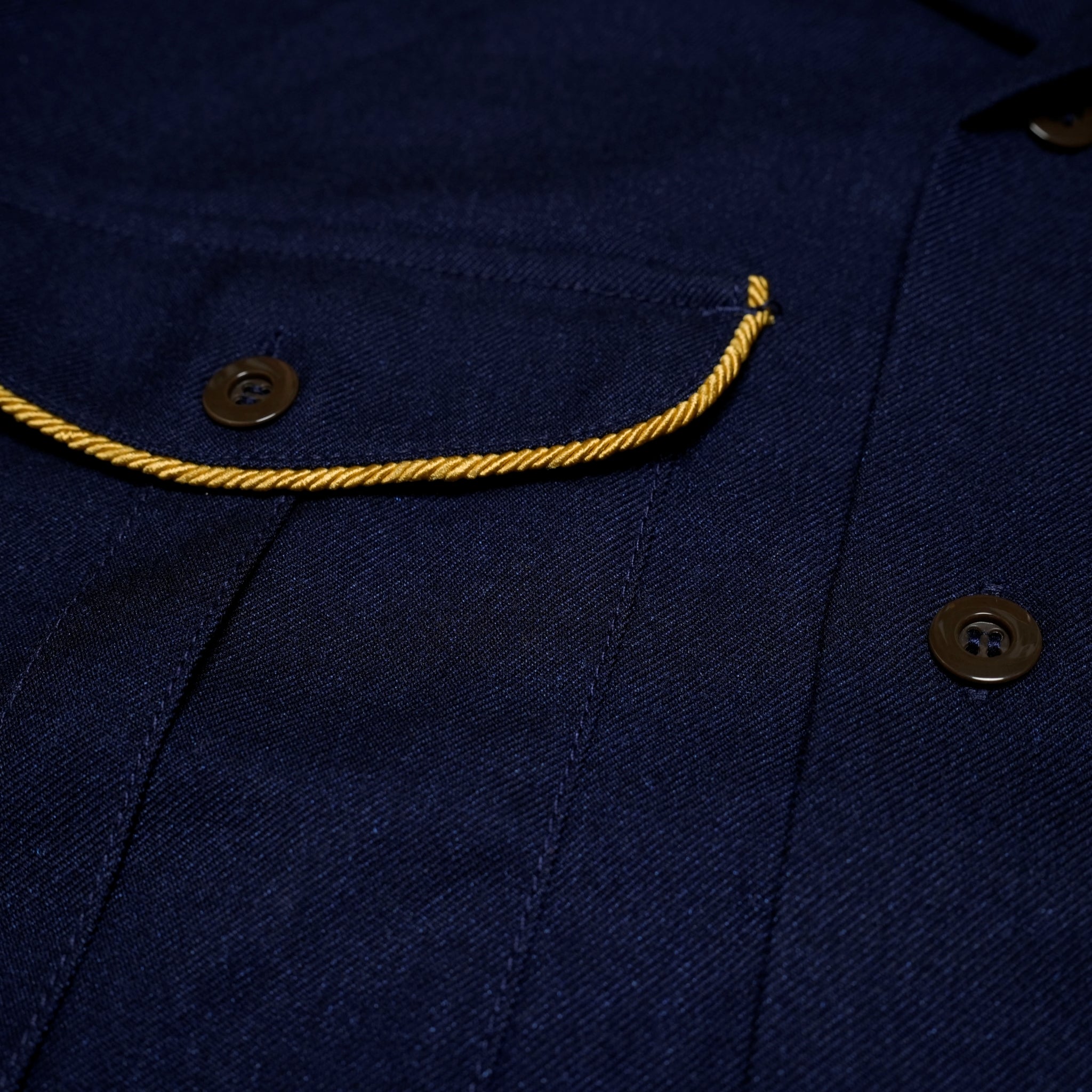 AM-2457002_Navy | TR Parade Shirt | Color:Navy【ARMY TWILL_アーミーツイル】