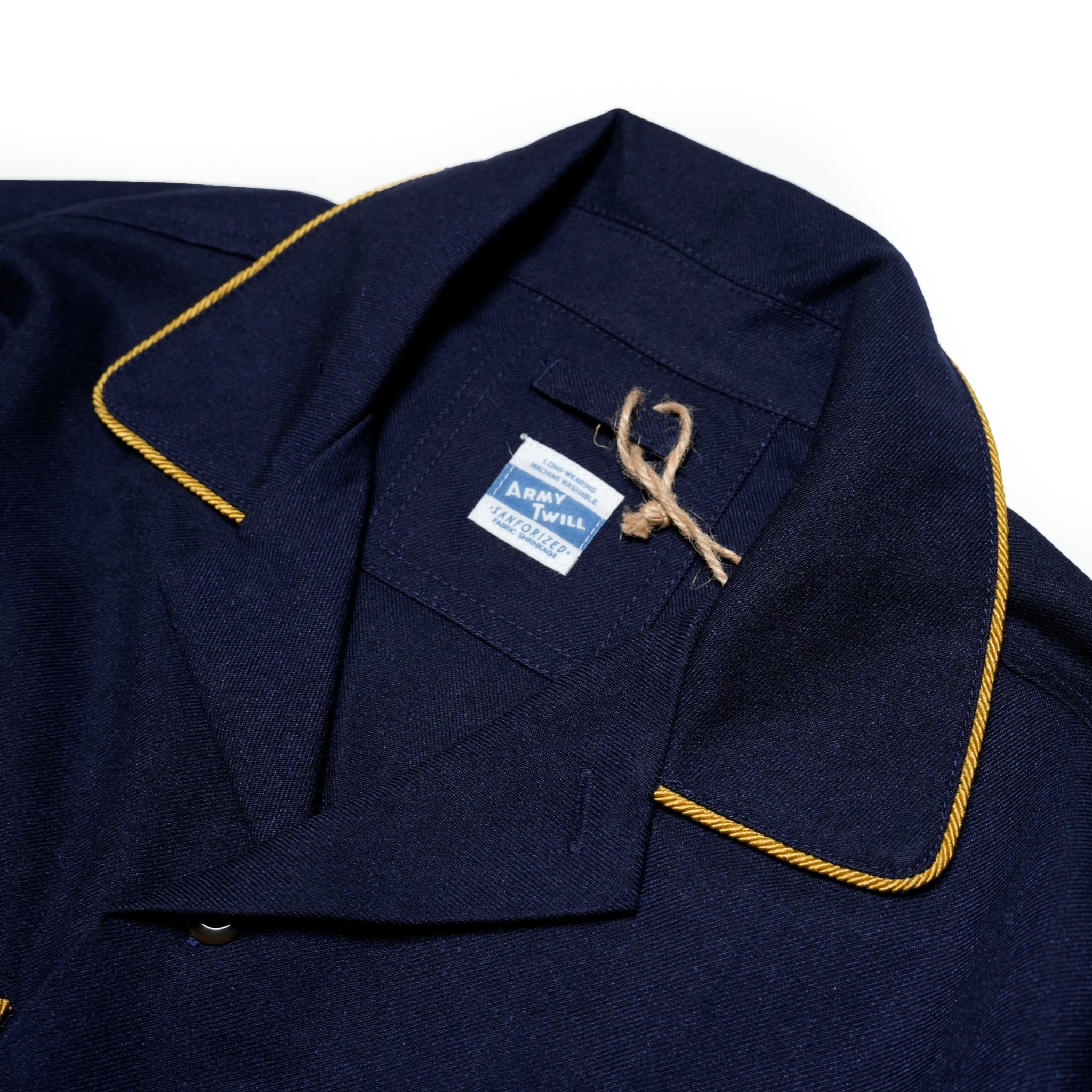 AM-2457002_Navy | TR Parade Shirt | Color:Navy【ARMY TWILL_アーミーツイル】