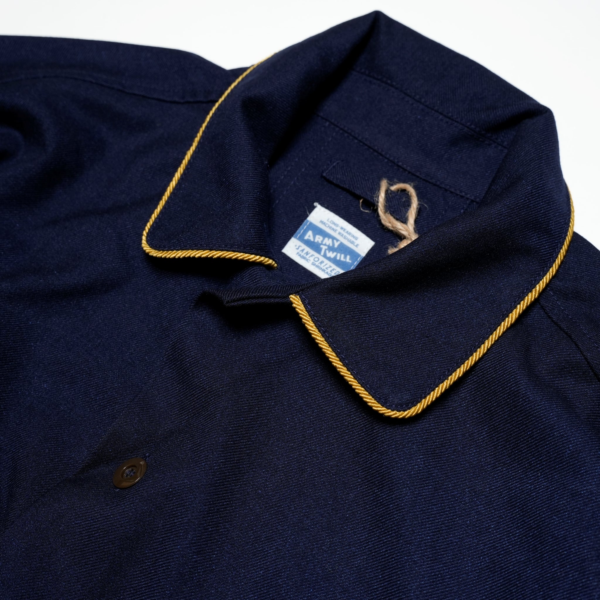 AM-2457002_Navy | TR Parade Shirt | Color:Navy【ARMY TWILL_アーミーツイル】