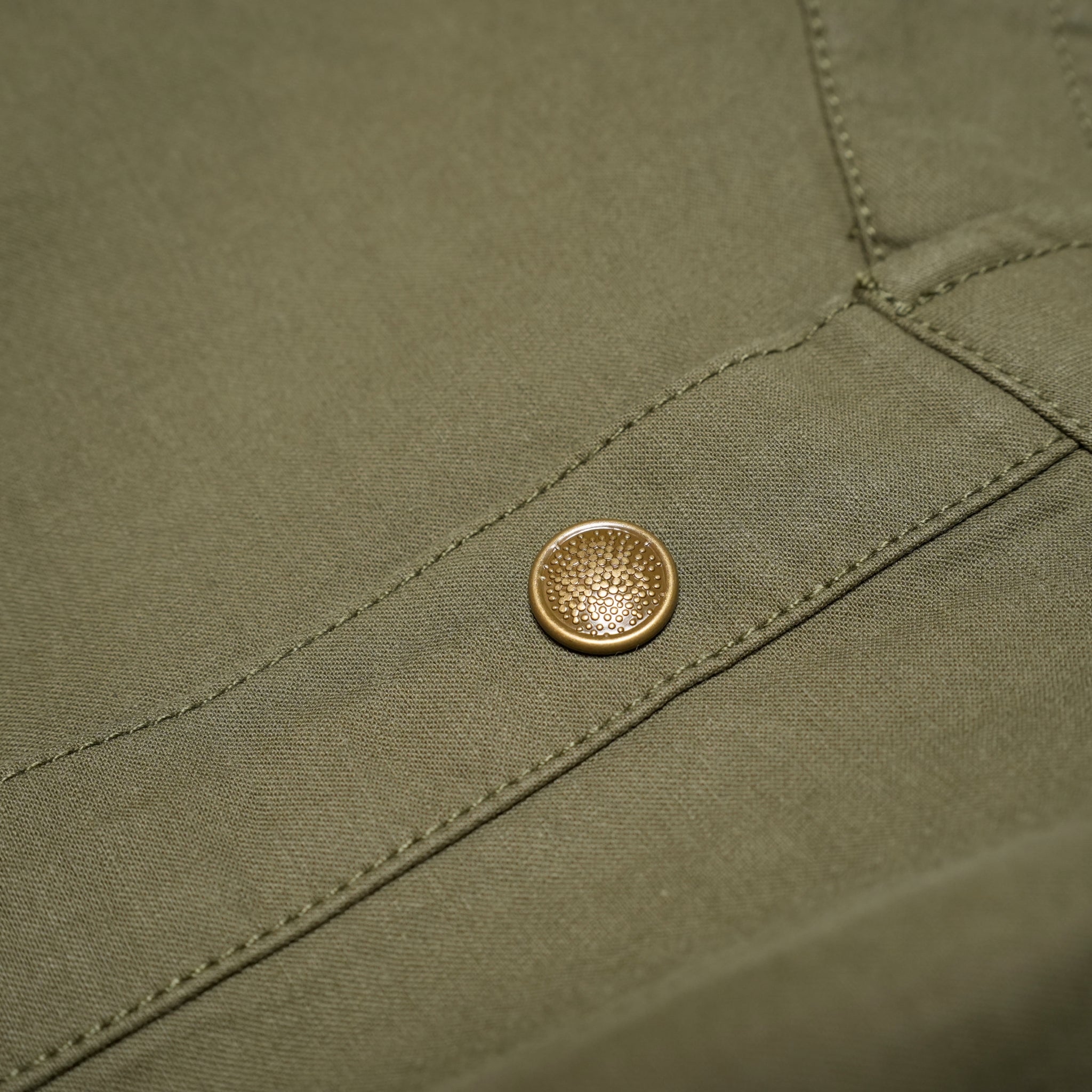 AM-2457004_Khaki | Back Satin Smock | Color:Khaki【ARMY TWILL_アーミーツイル】