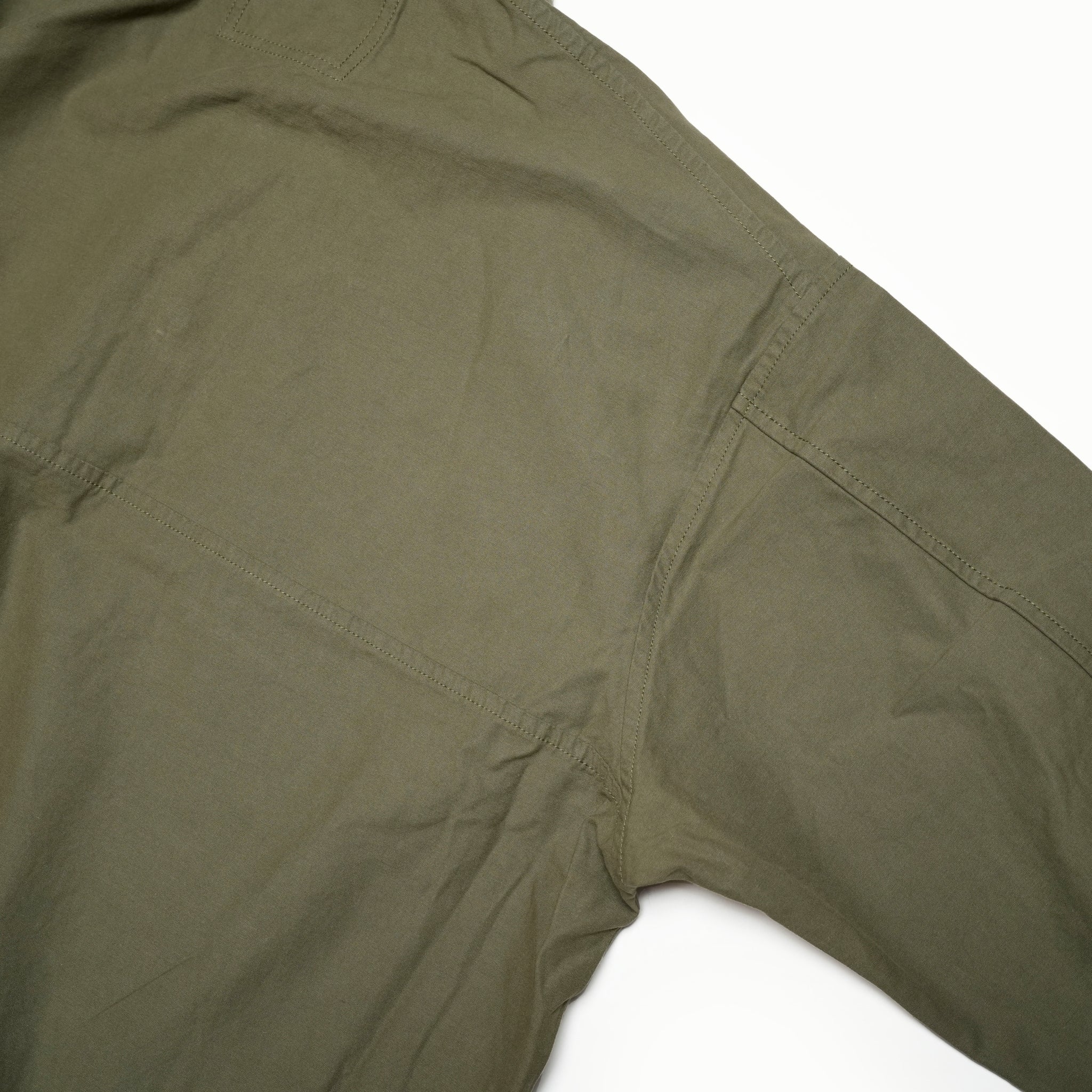 AM-2457004_Khaki | Back Satin Smock | Color:Khaki【ARMY TWILL_アーミーツイル】