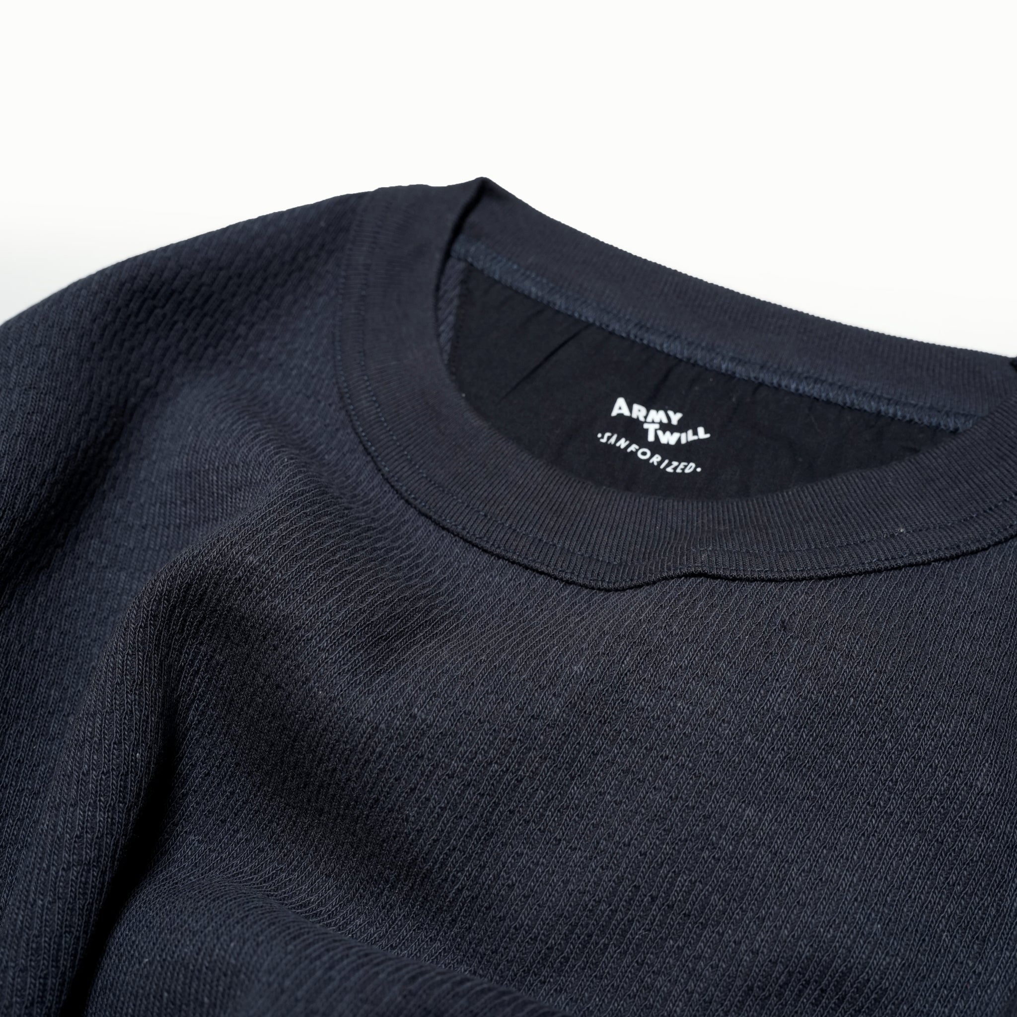 AM-2453006_Charcoal | Honeycomb LS Tee | Color:Charcoal【ARMY TWILL_アーミーツイル】