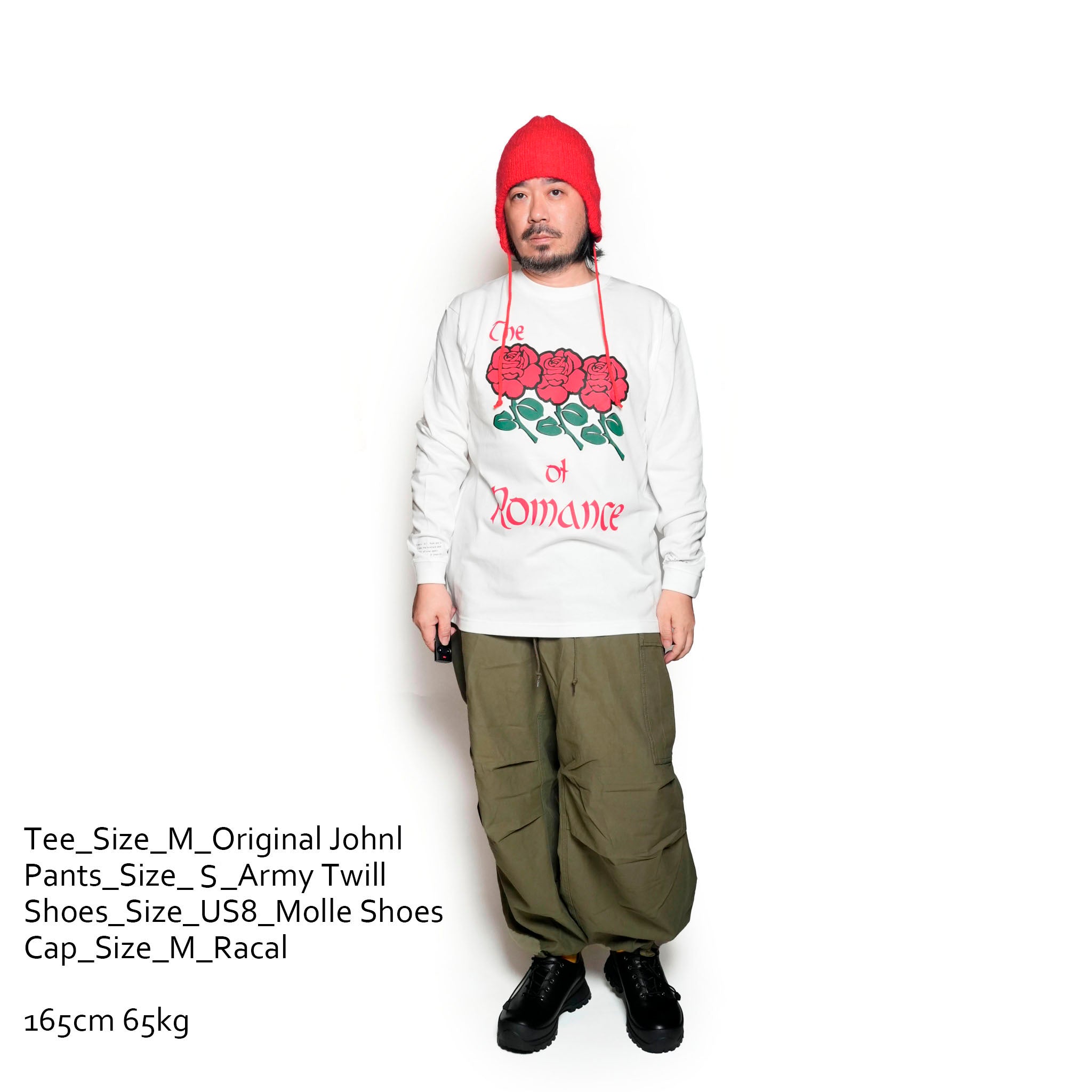 24-3-ct05 | FLOWERS OF ROMANCE L/S  WHITE【ORIGINAL JOHN_オリジナルジョン】