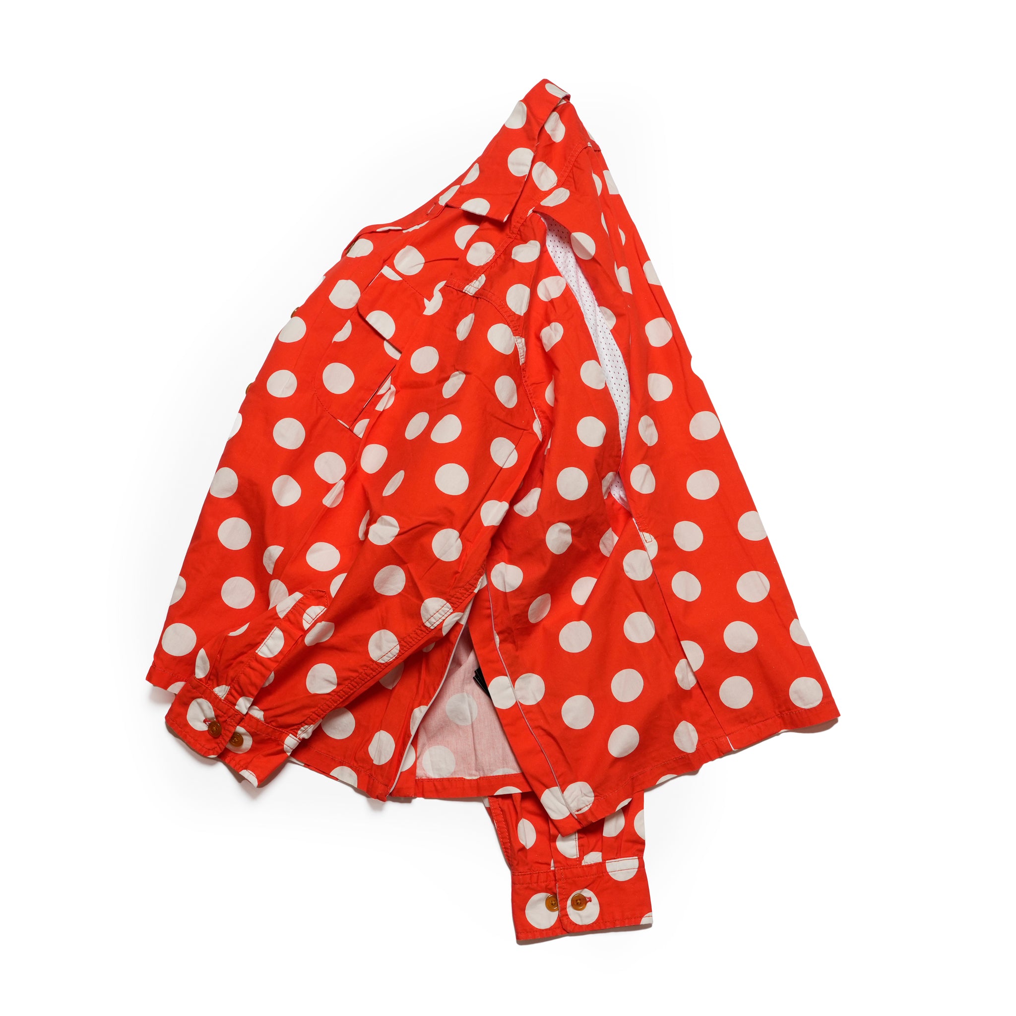 Herb | Polka dot open collar shirt | Color_Red | No_cbc-imst-86a_red【IMPRESTORE_インプレストア】
