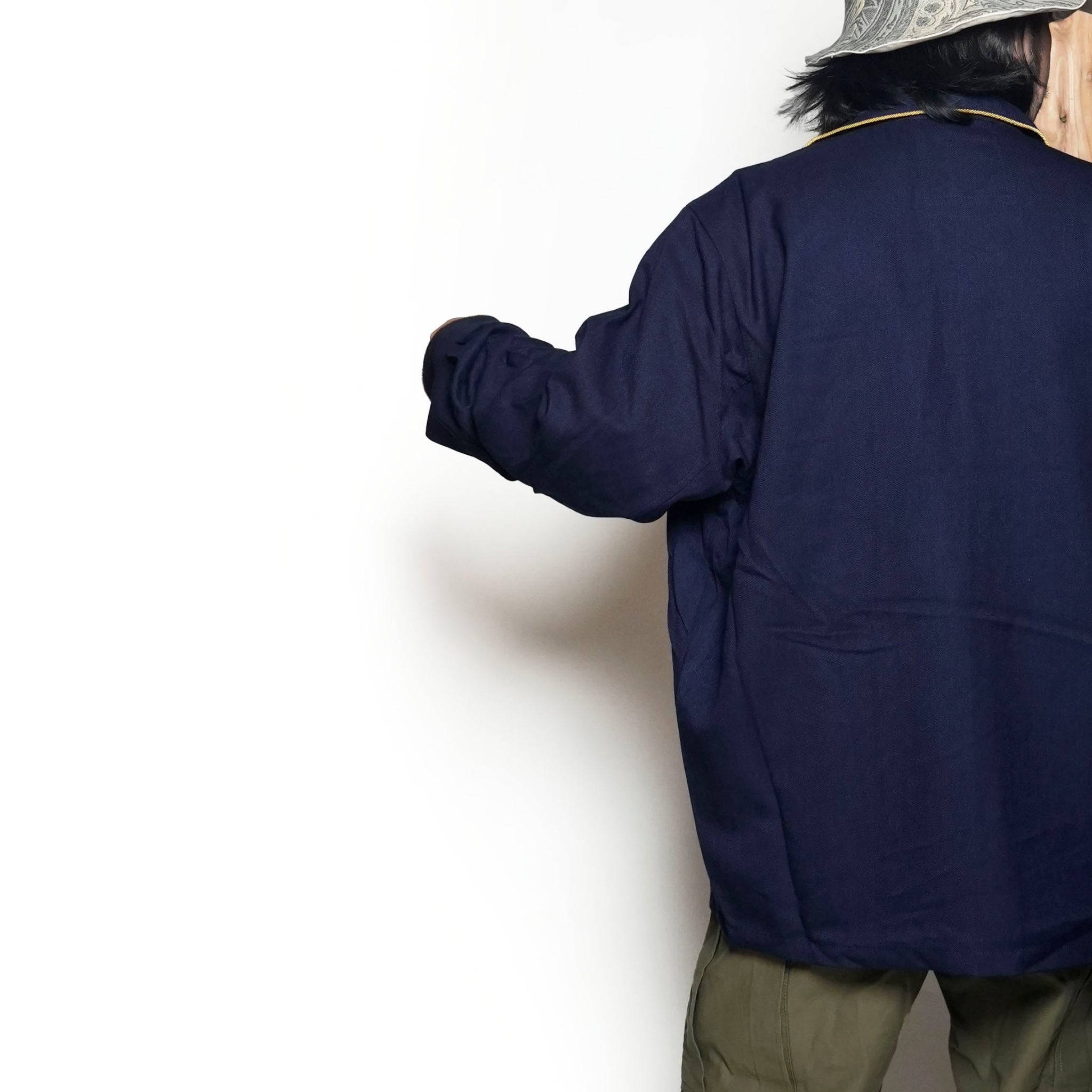 AM-2457002_Navy | TR Parade Shirt | Color:Navy【ARMY TWILL_アーミーツイル】