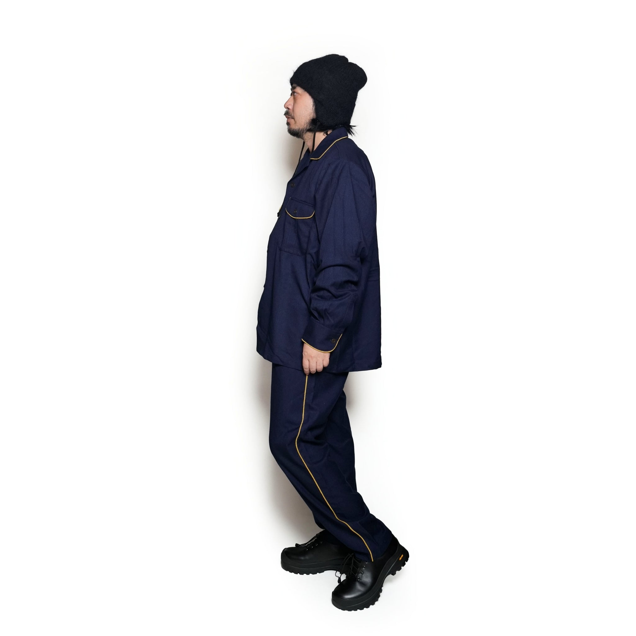 AM-2457002_Navy | TR Parade Shirt | Color:Navy【ARMY TWILL_アーミーツイル】