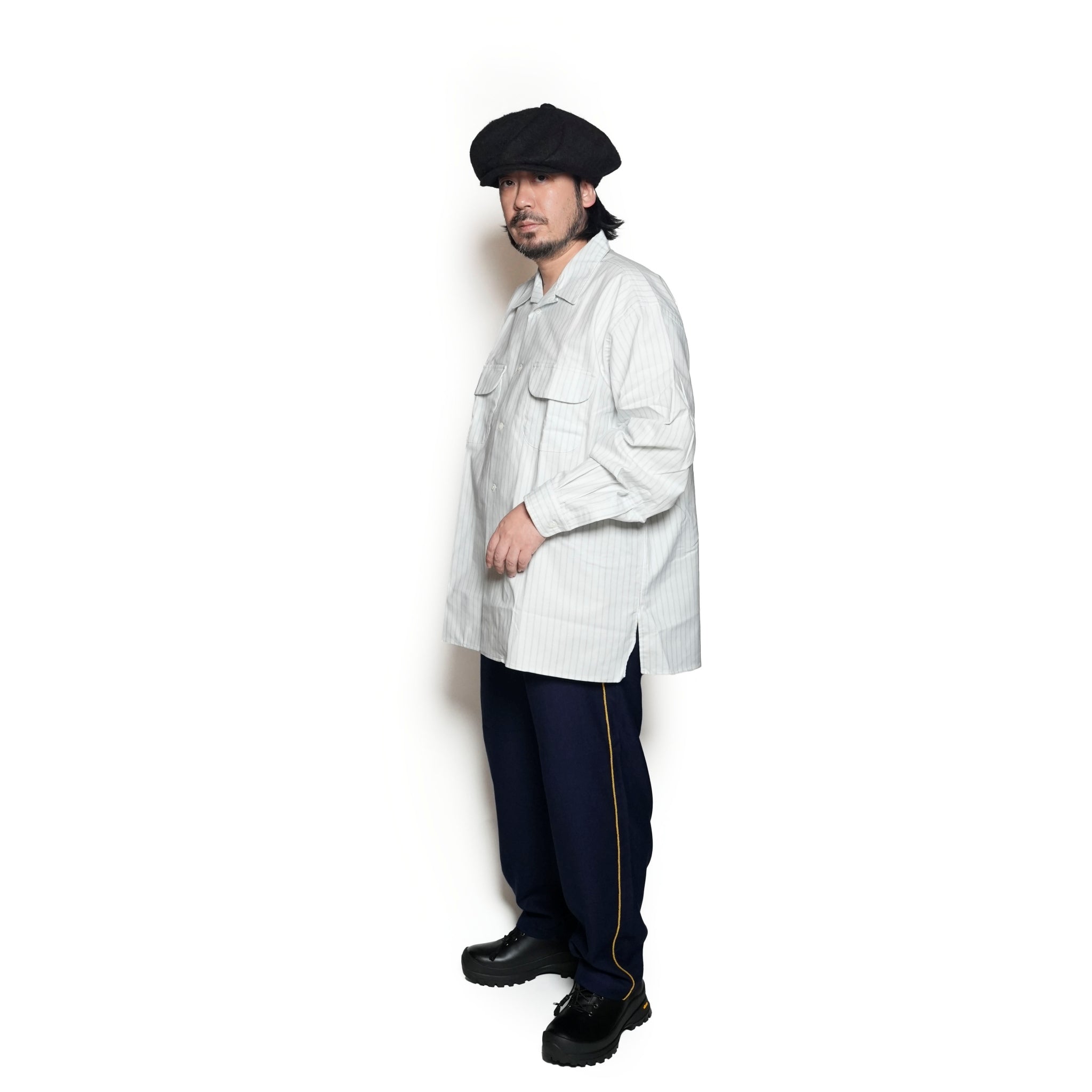 CAMP COLLAR SHIRT *DOBBY SAX | Petite Regular/Regular/Tall 【CITYLIGHTS PRODUCTS_シティライツプロダクツ】