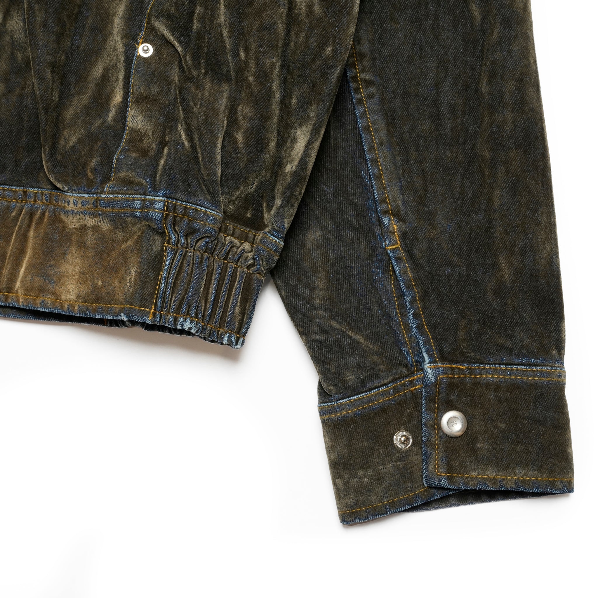 Tucked worker jacket | Color_Washed Velvet | No_pla25awj17-1_washed velvet【PLATEAU STUDIO_プラトー スタジオ】