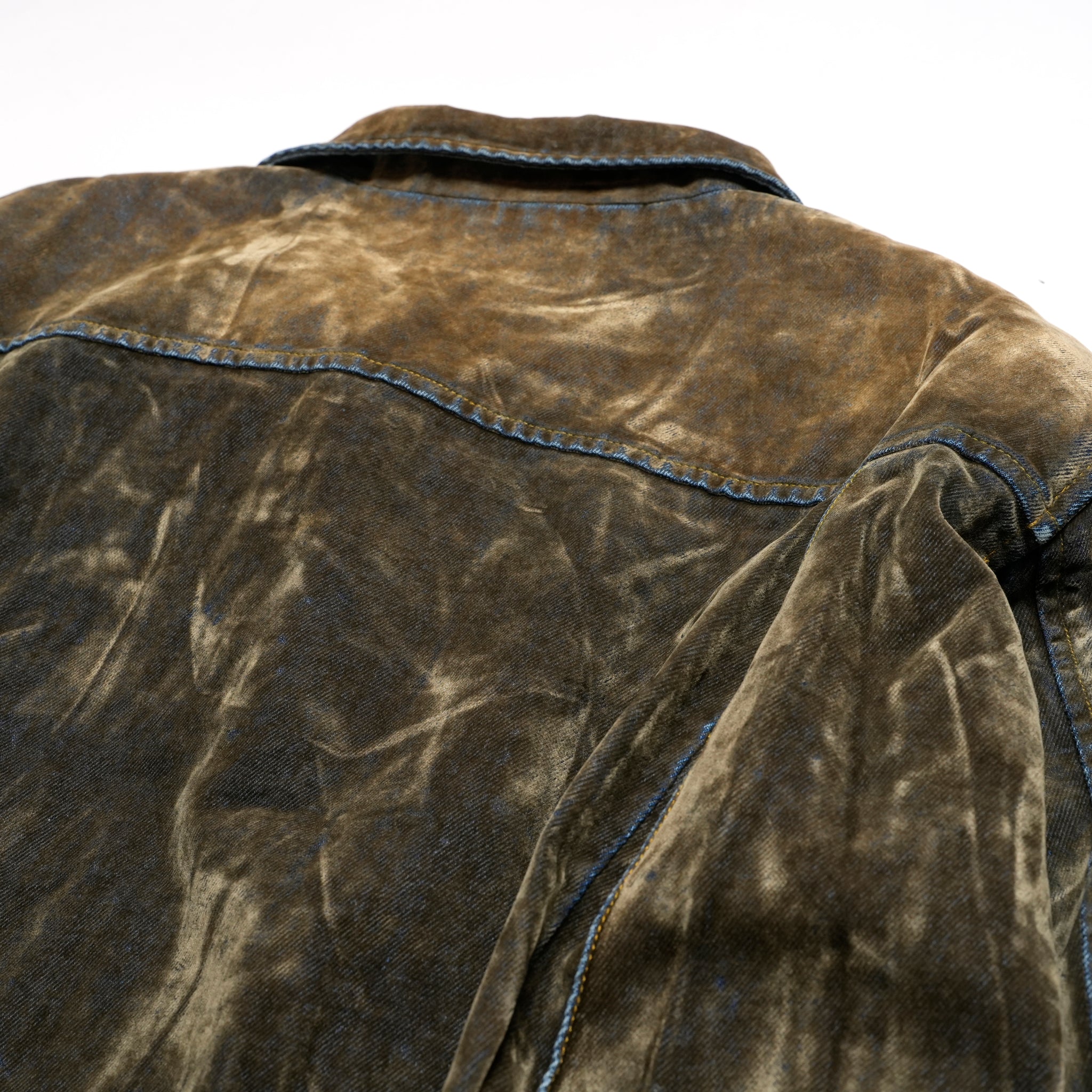 Tucked worker jacket | Color_Washed Velvet | No_pla25awj17-1_washed velvet【PLATEAU STUDIO_プラトー スタジオ】