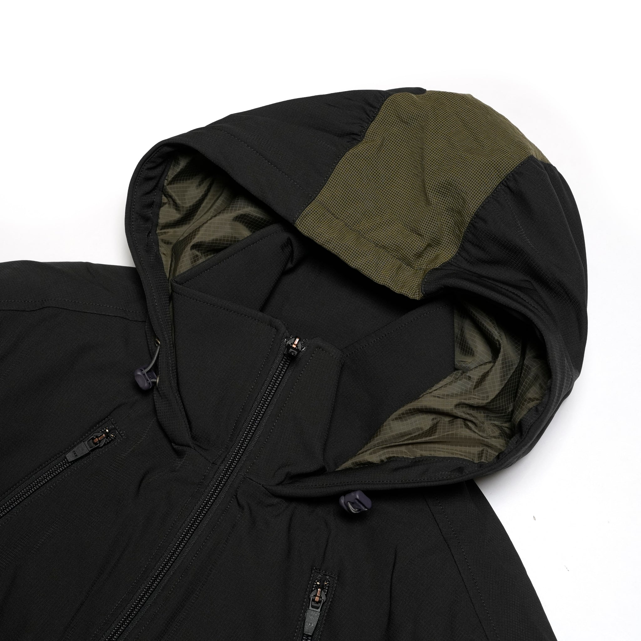Curvy padded jacket | Color_Ash Black | No_pla25awj12-1_ash black【PLATEAU STUDIO_プラトー スタジオ】