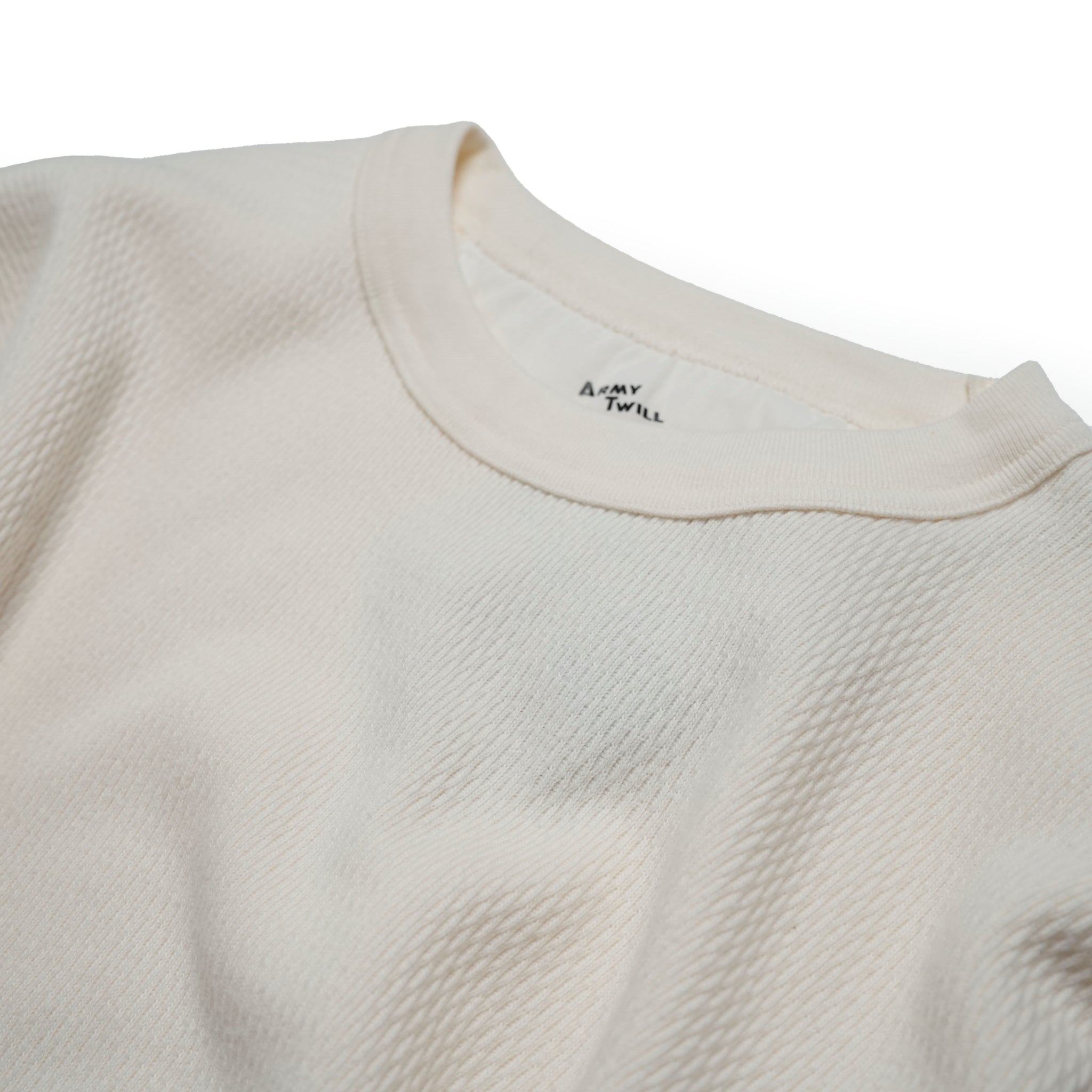 AM-2453006_Ecru | Honeycomb LS Tee | Color:Ecru【ARMY TWILL_アーミーツイル】