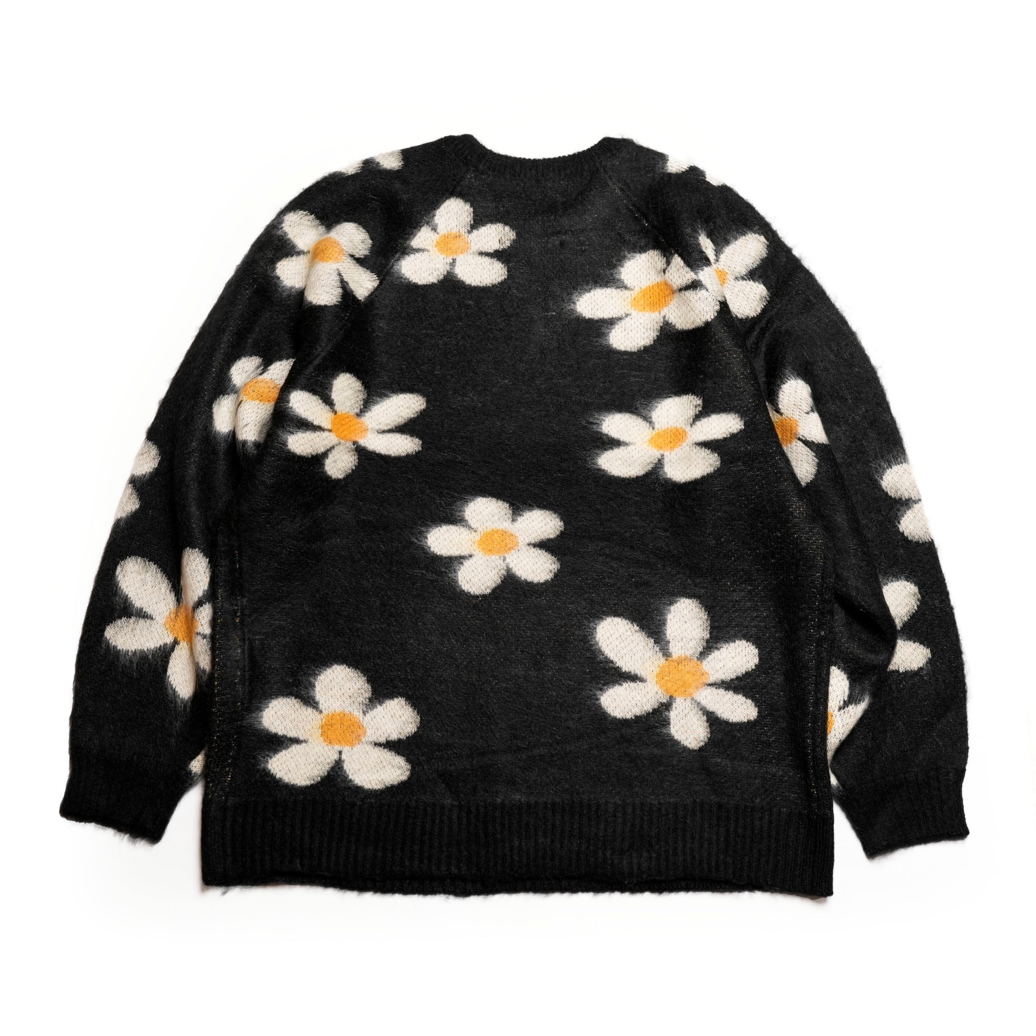 tc24f013_Flower | Shaggy Raglan Crew Sweater | Color:Flower【TOWNCRAFT_タウンクラフト】